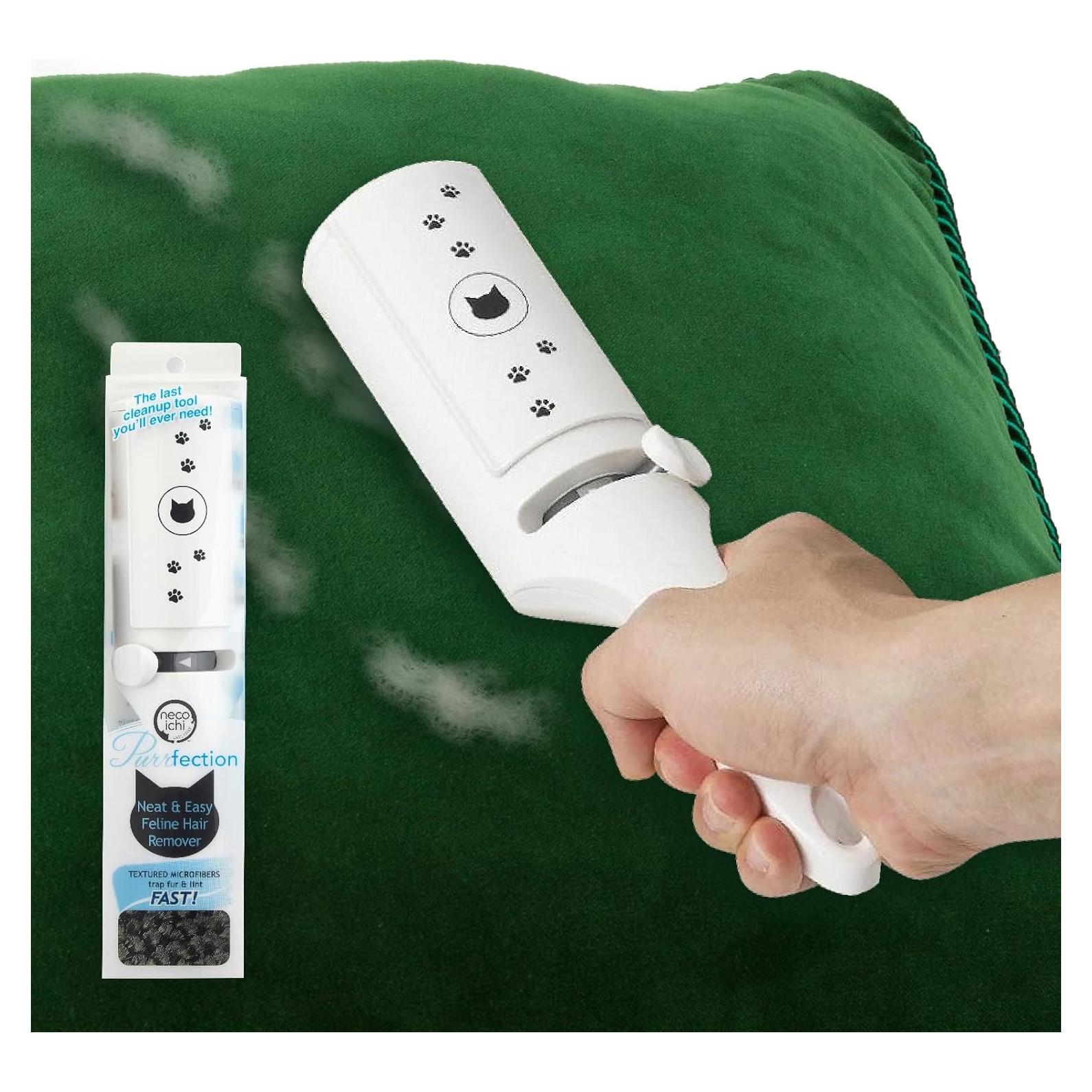 Removedor de Pelo de Mascota Necoichi Purrfection 24.5cm