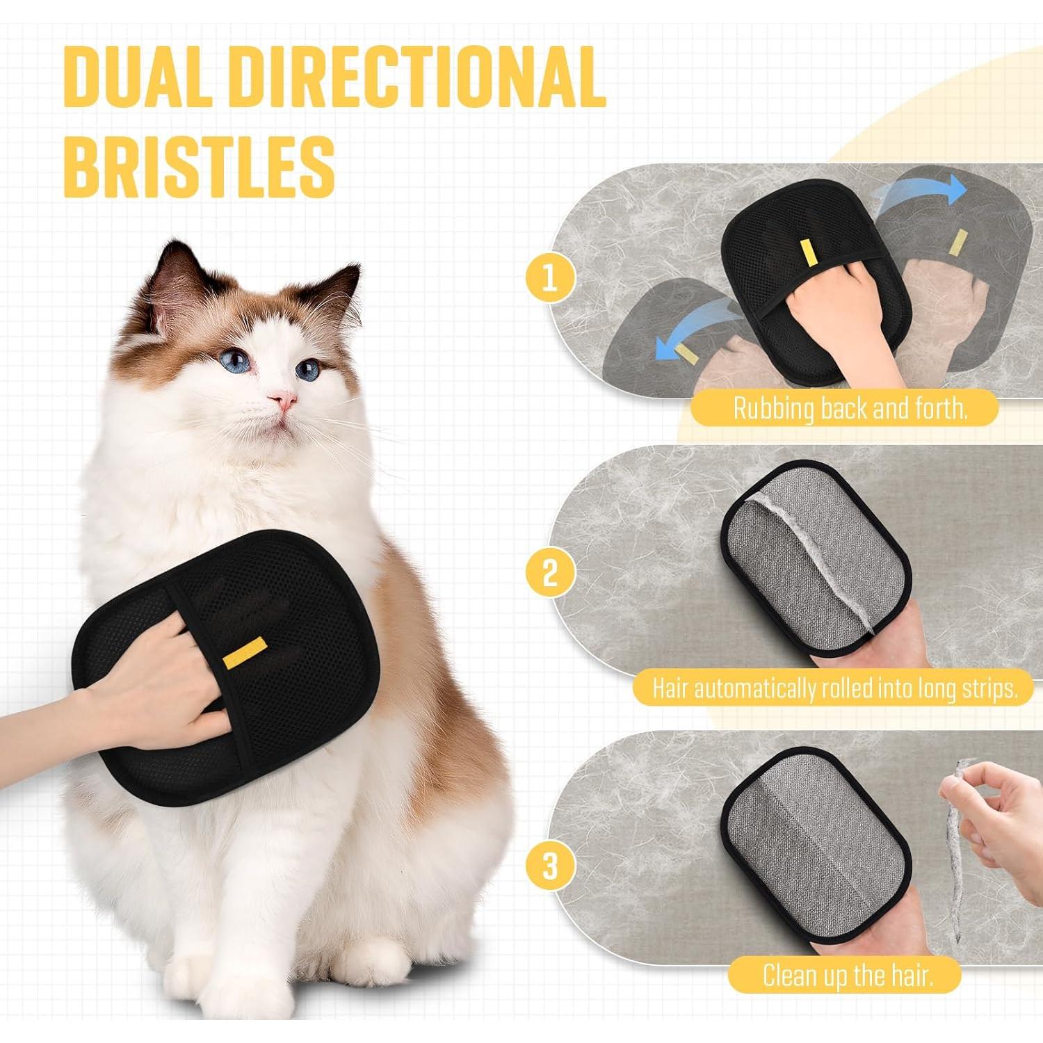 Guantes Electroestáticos Removedor de Pelo de Mascota VerdeVilla