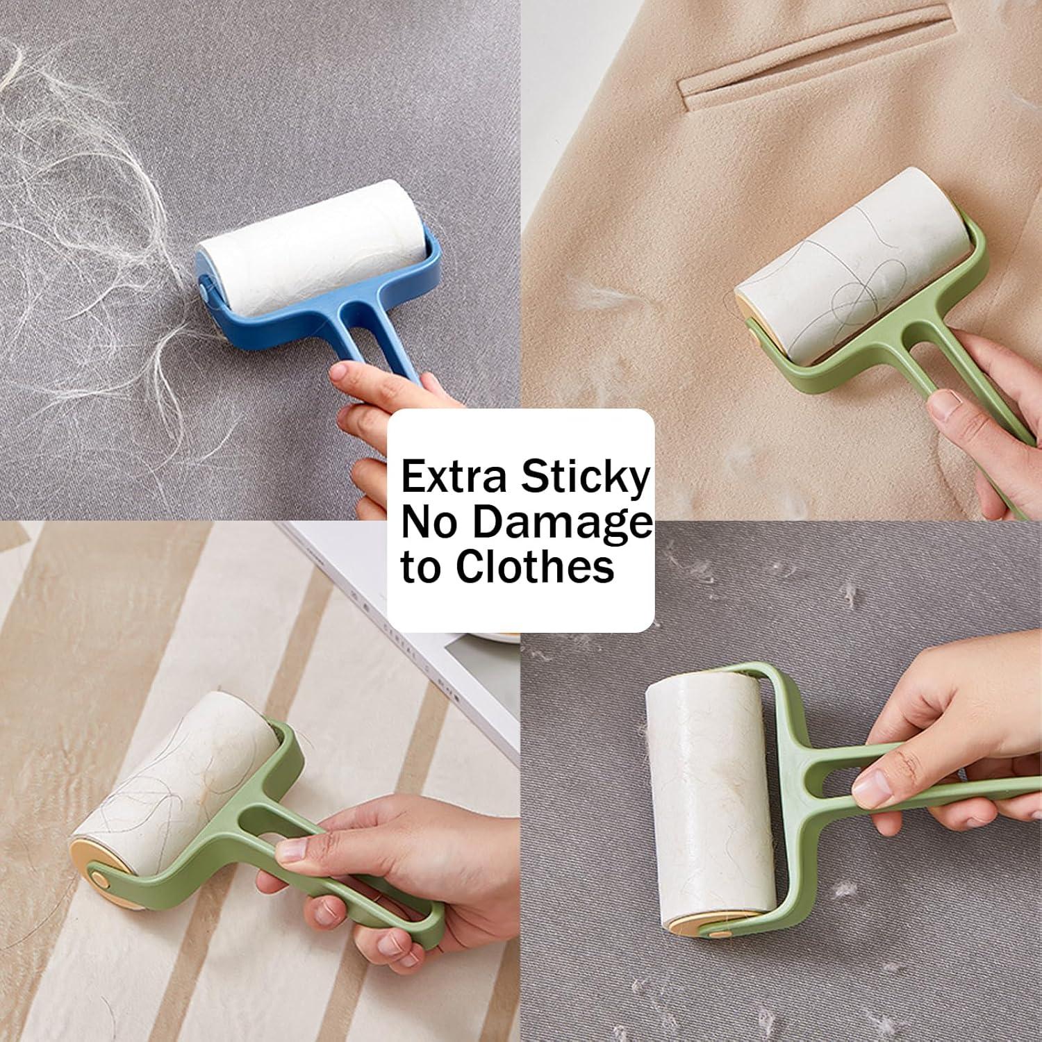 Recargas Rodillo Quitapelusas Rgqphantom 4" Extra Pegajosas - 300 Hojas