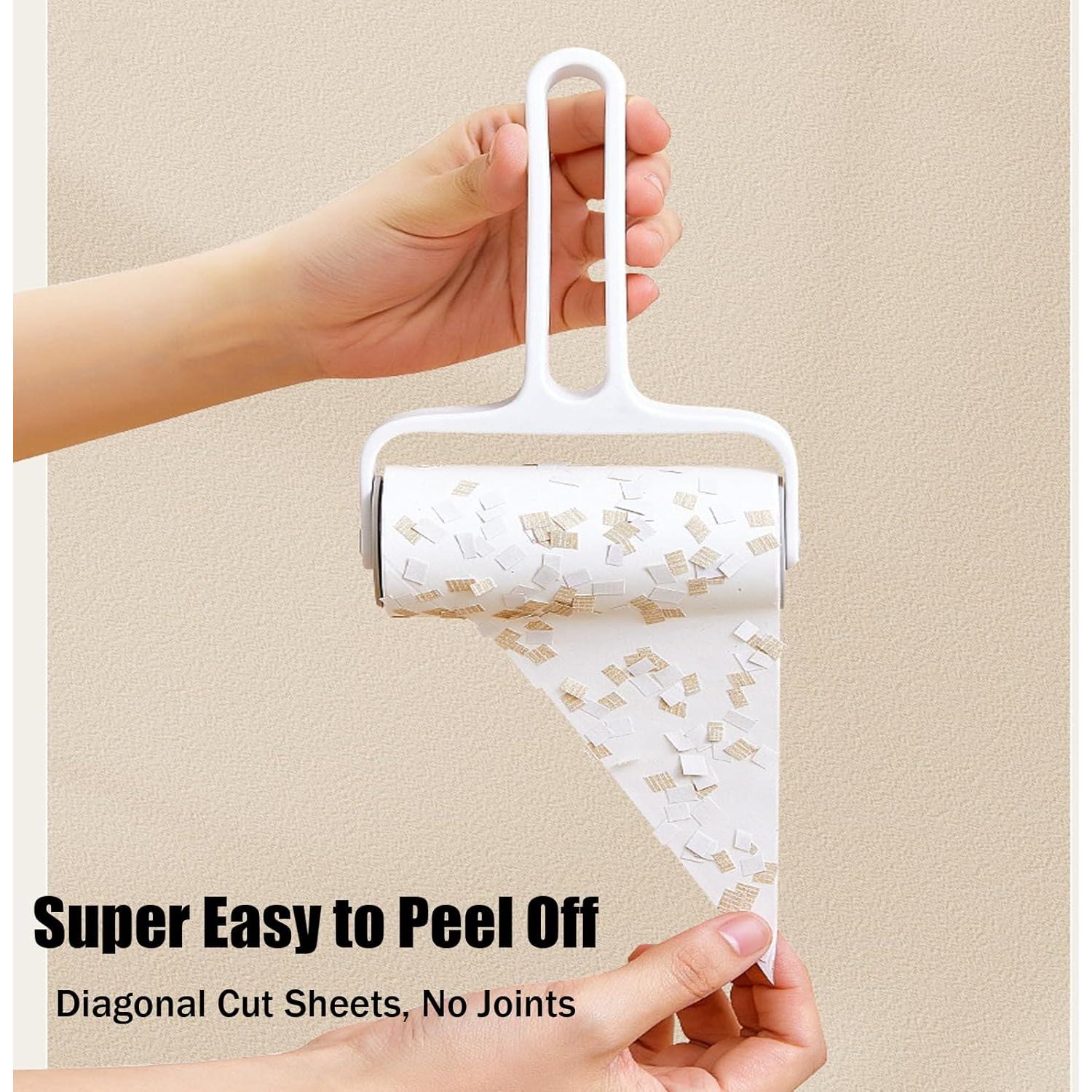 Recargas Rodillo Quitapelusas Rgqphantom 4" Extra Pegajosas - 300 Hojas