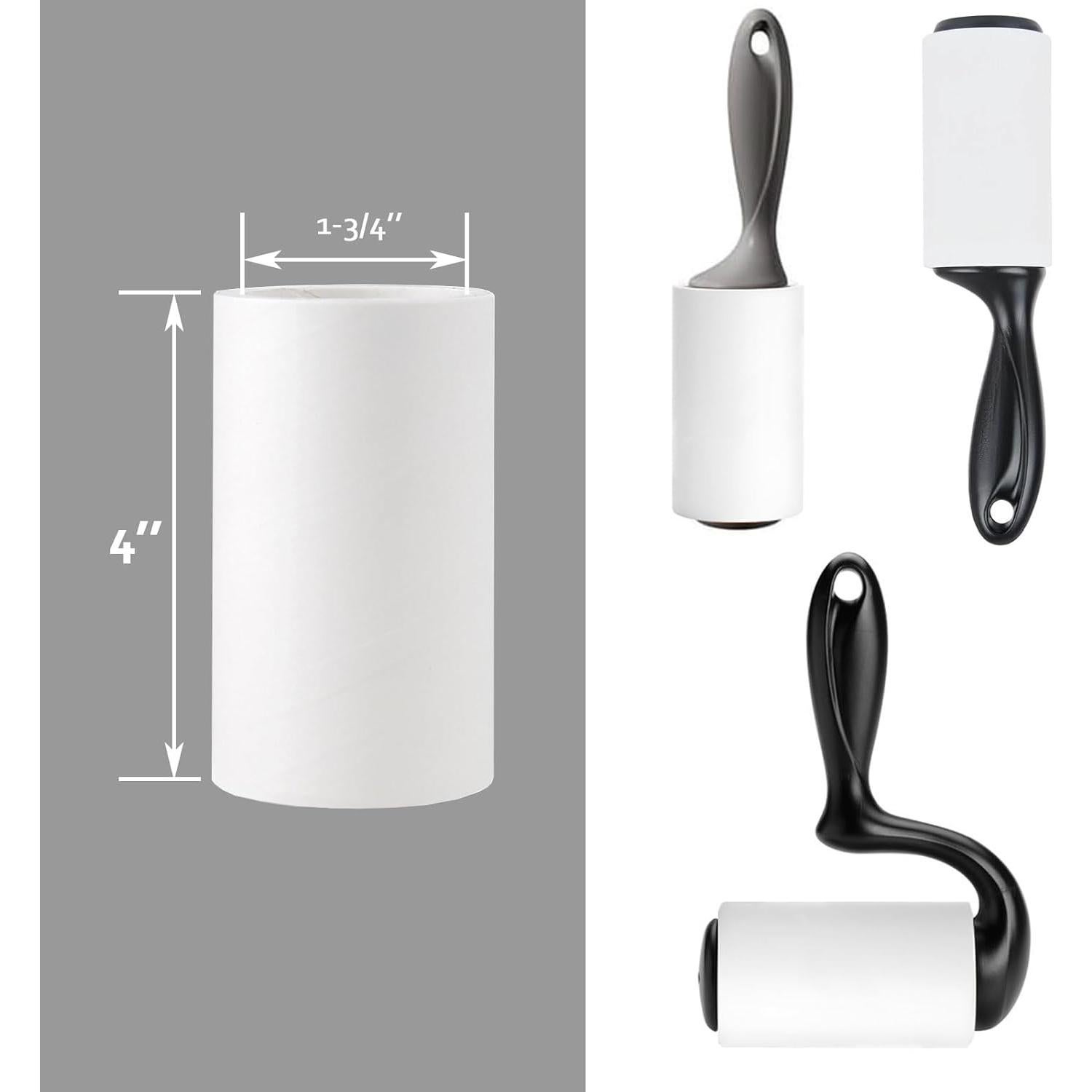 Recargas Rodillo Quitapelusas Scotch Brite 4" - 6 Rollos 360 Hojas