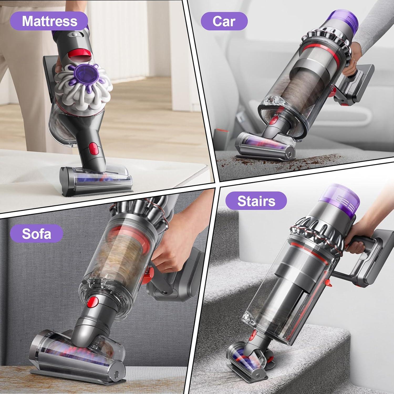 Cabezal de Cepillo Motorizado Mini Bolan-Tech para Dyson V7 V8 V10 V11 V15