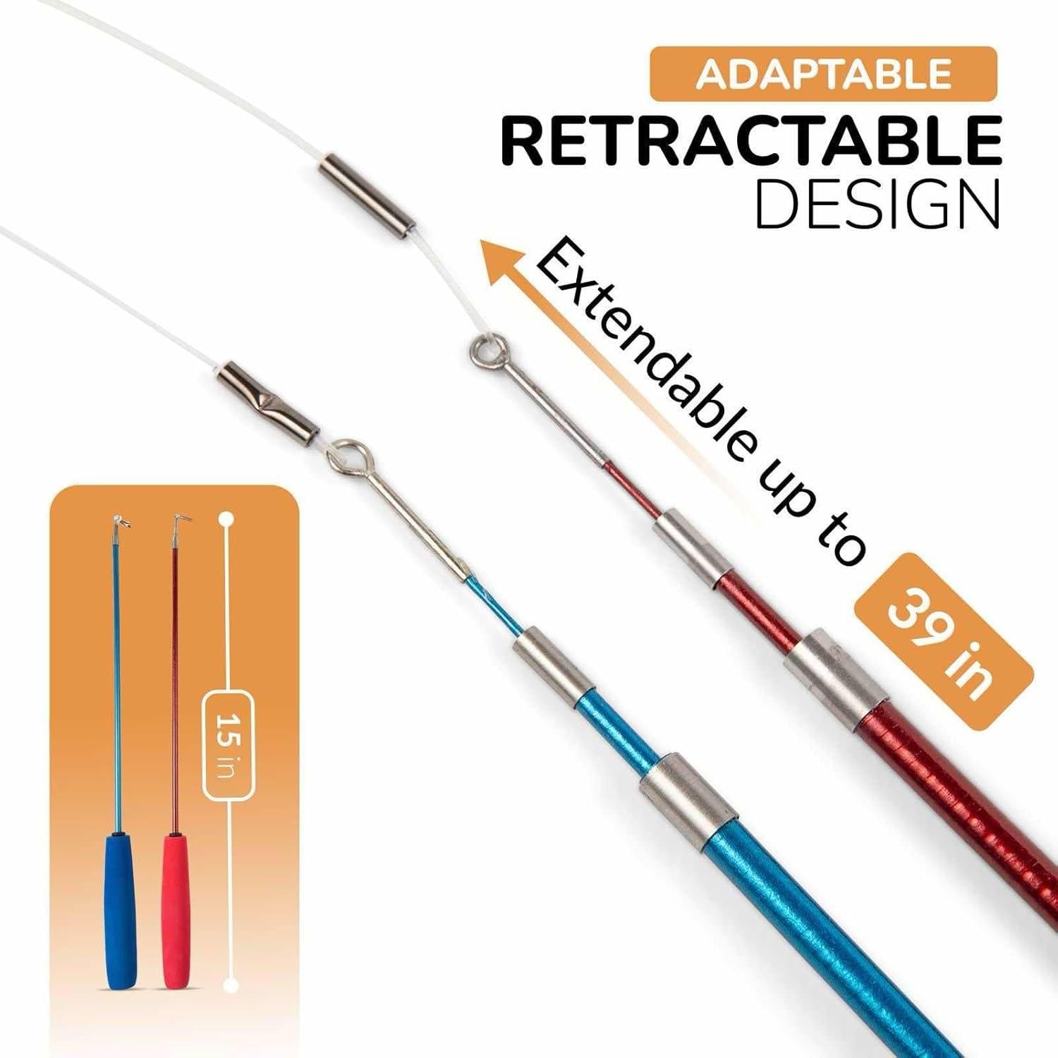 Varita de Plumas Retráctil para Gatos - 12 Recambios Interactivos