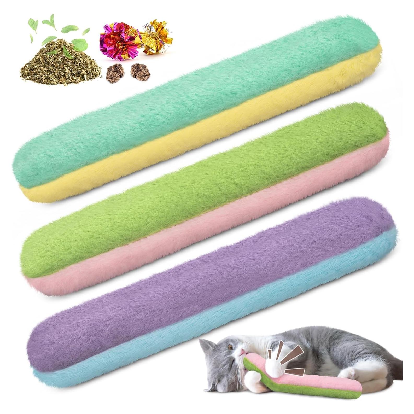 Juguetes para Gato Retro Shaw - Almohadas Rellenables 3 Pcs