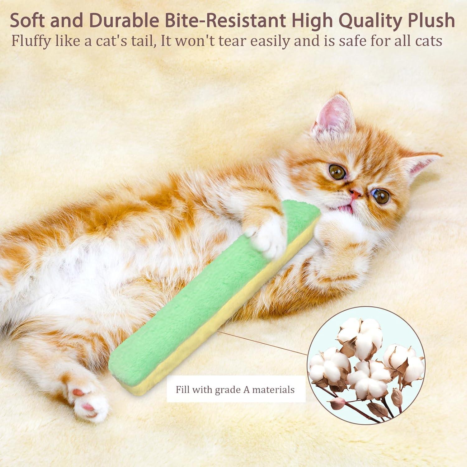 Juguetes para Gato Retro Shaw - Almohadas Rellenables 3 Pcs