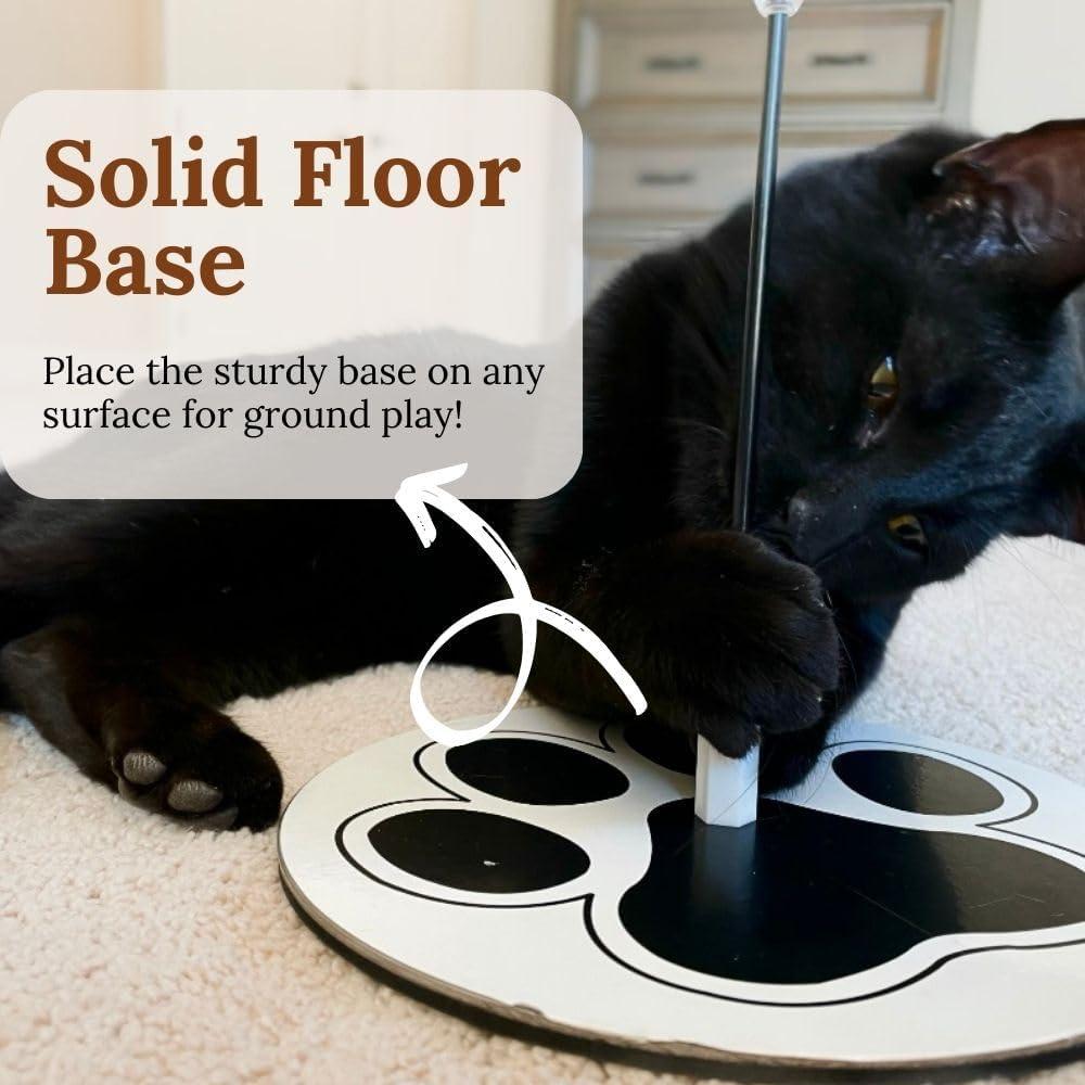 Juguete Interactivo para Gatos GADGETSOLOGY 4 en 1 con Ventosa