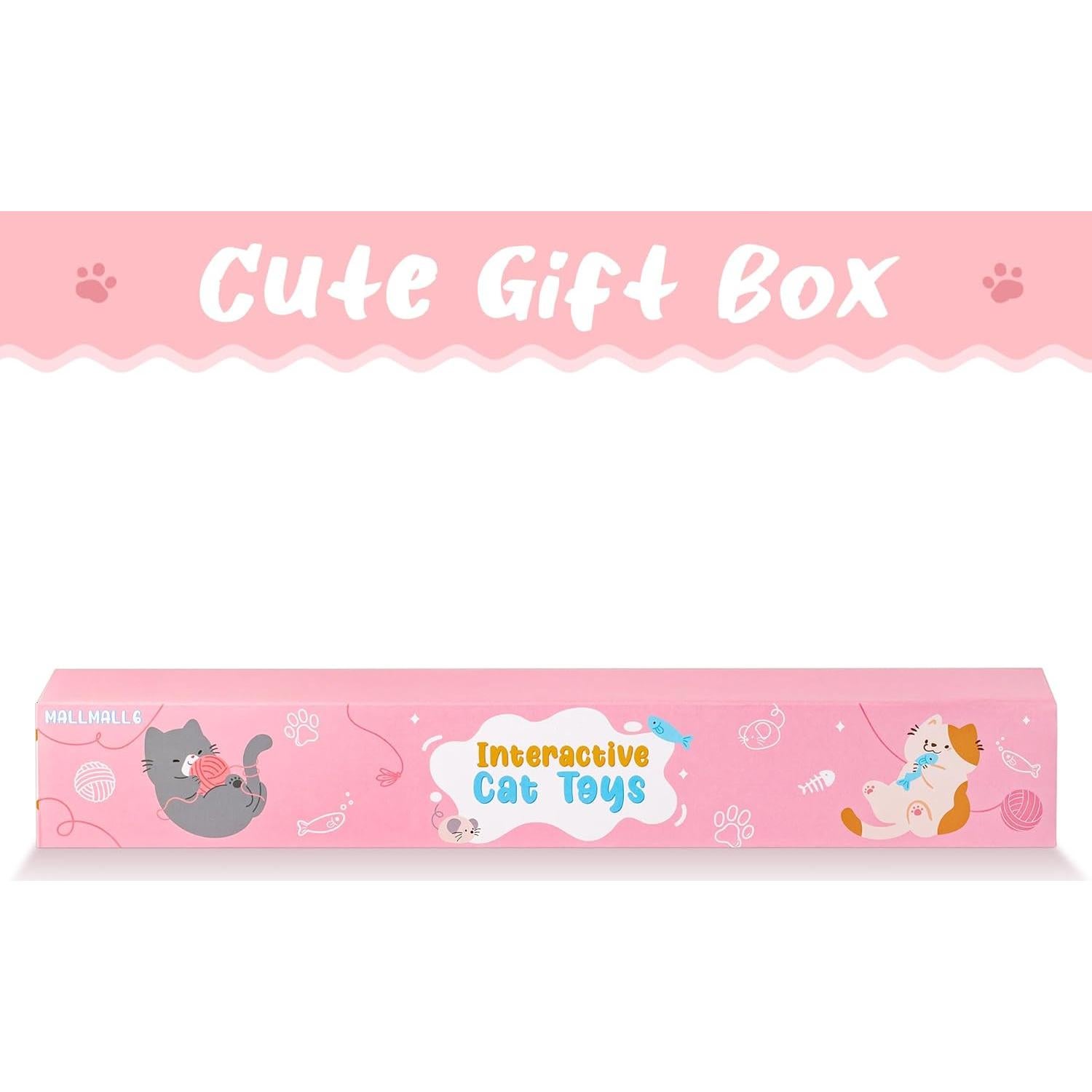 Set de Juguetes Interactivos para Gatos MALLMALL6 - 10 Piezas