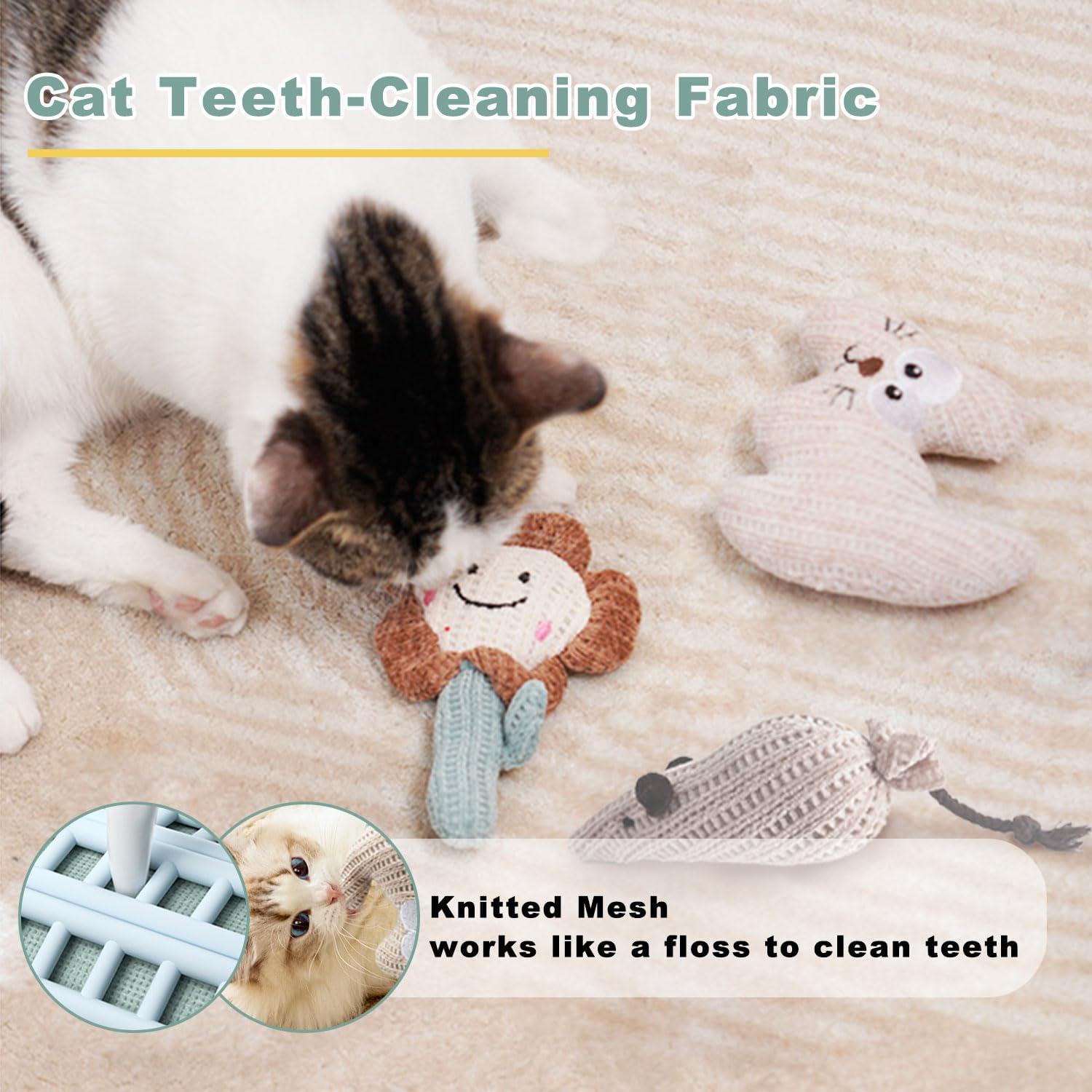 Juguetes Interactivos para Gatos 7 en 1 con Ventosa Donguan