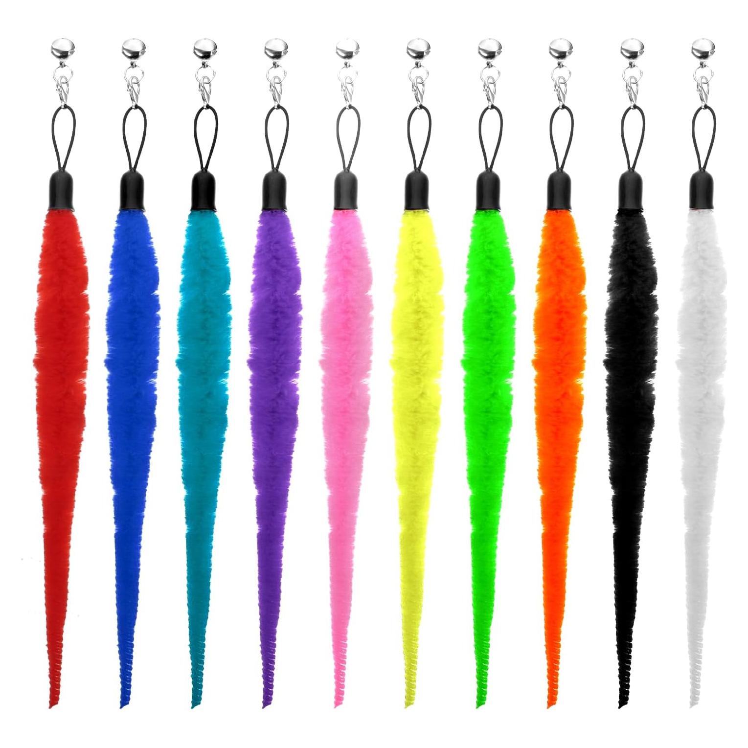 10 Repuestos de Juguete de Gusano para Gato InnoHHustle