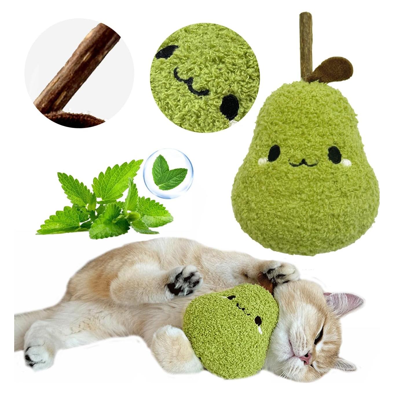 Juguete de palo para gatos Petelligent Verde - Masticable y Duradero