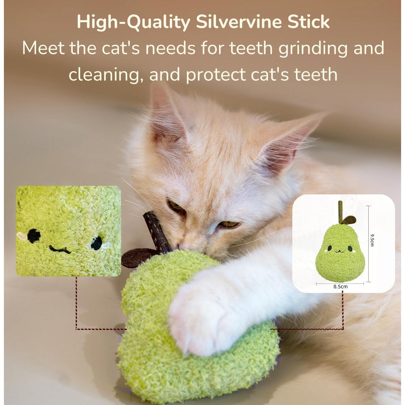 Juguete de palo para gatos Petelligent Verde - Masticable y Duradero