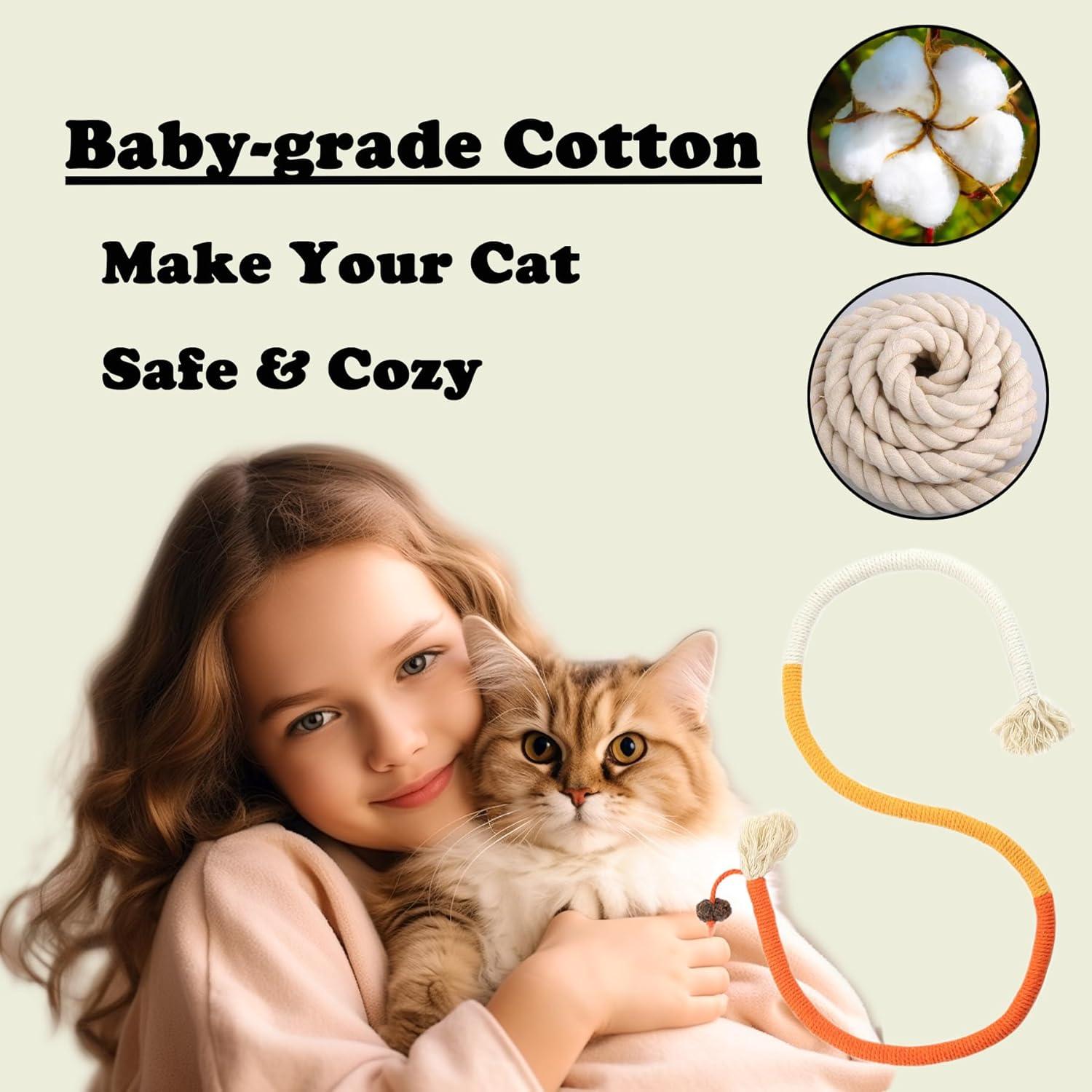 Juguetes Interactivos para Gatos NSWXZDS 12 Piezas Catnip