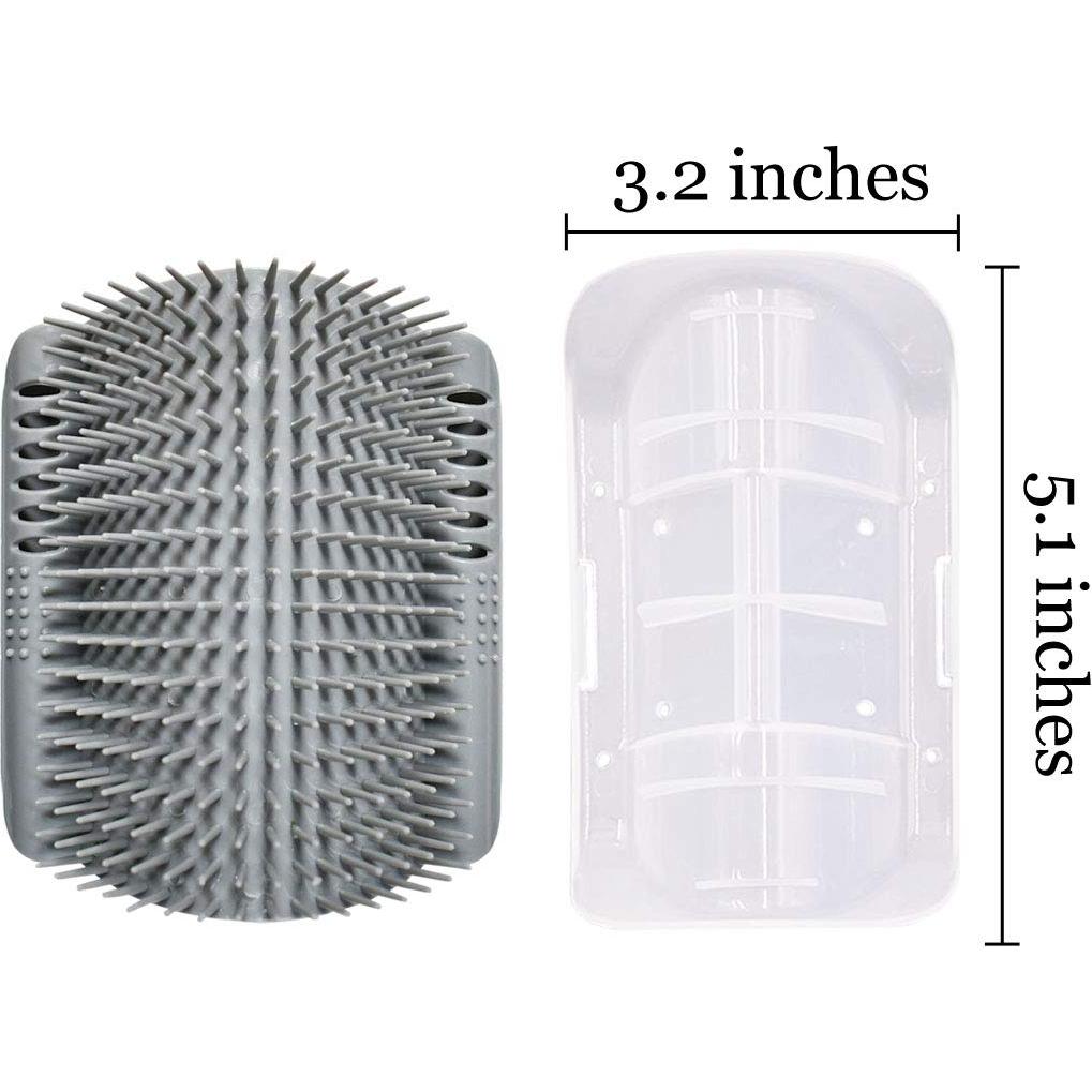 Cepillo de Autocuidado para Gatos Yuntop - Esquina, Suave, 2 Piezas