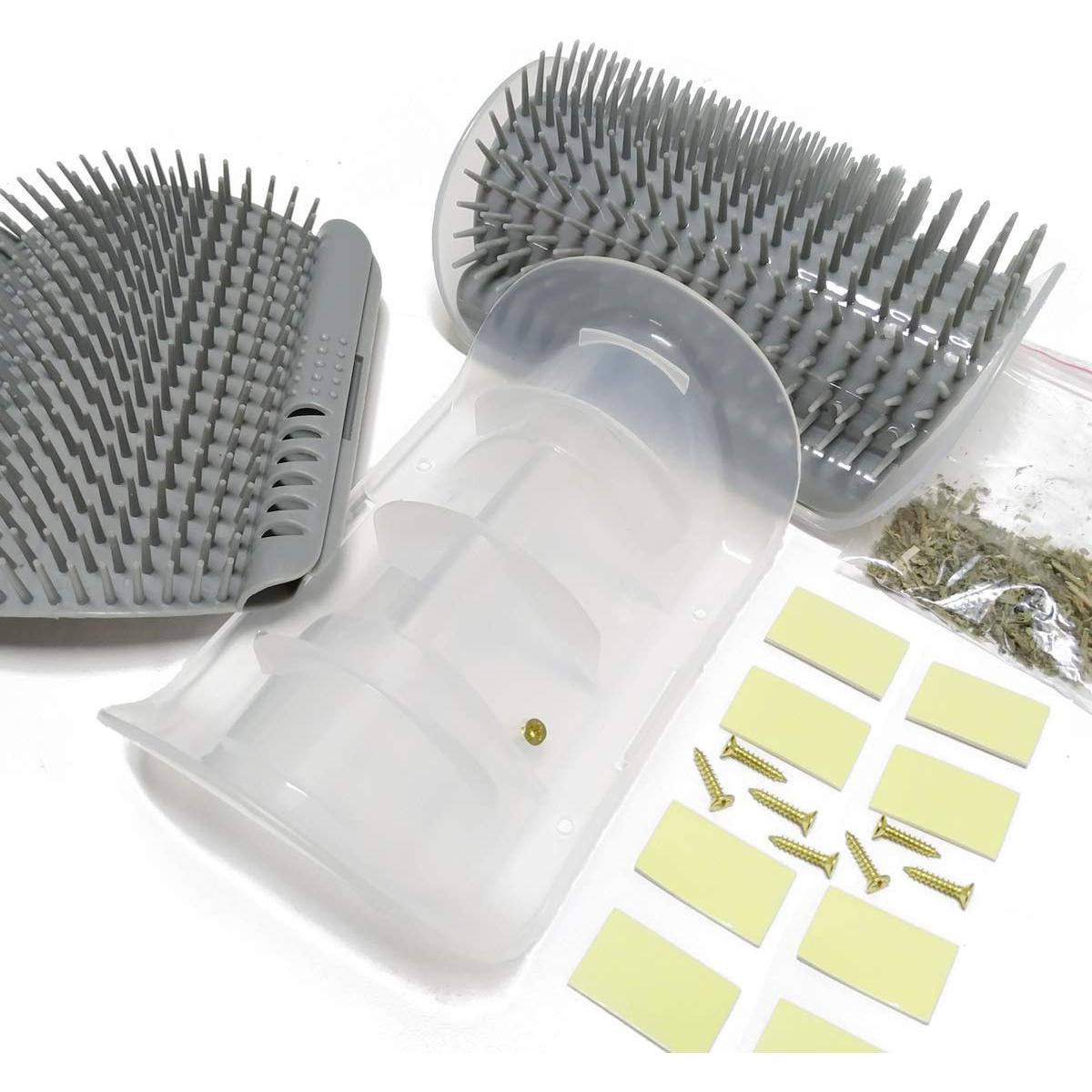 Cepillo de Autocuidado para Gatos Yuntop - Esquina, Suave, 2 Piezas