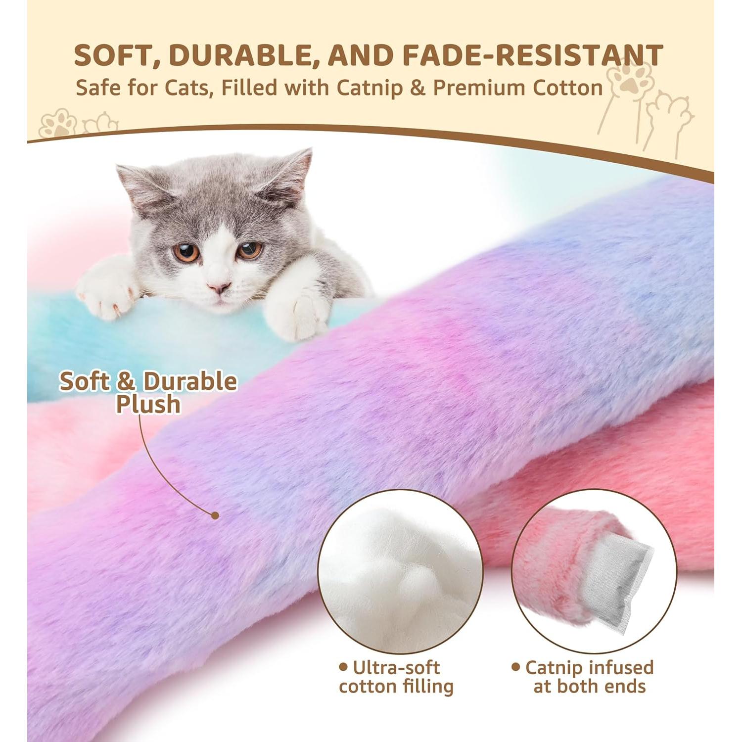 Paquete de 3 Almohadas Juguete para Gatos IPTPAS - Hierba Gatera