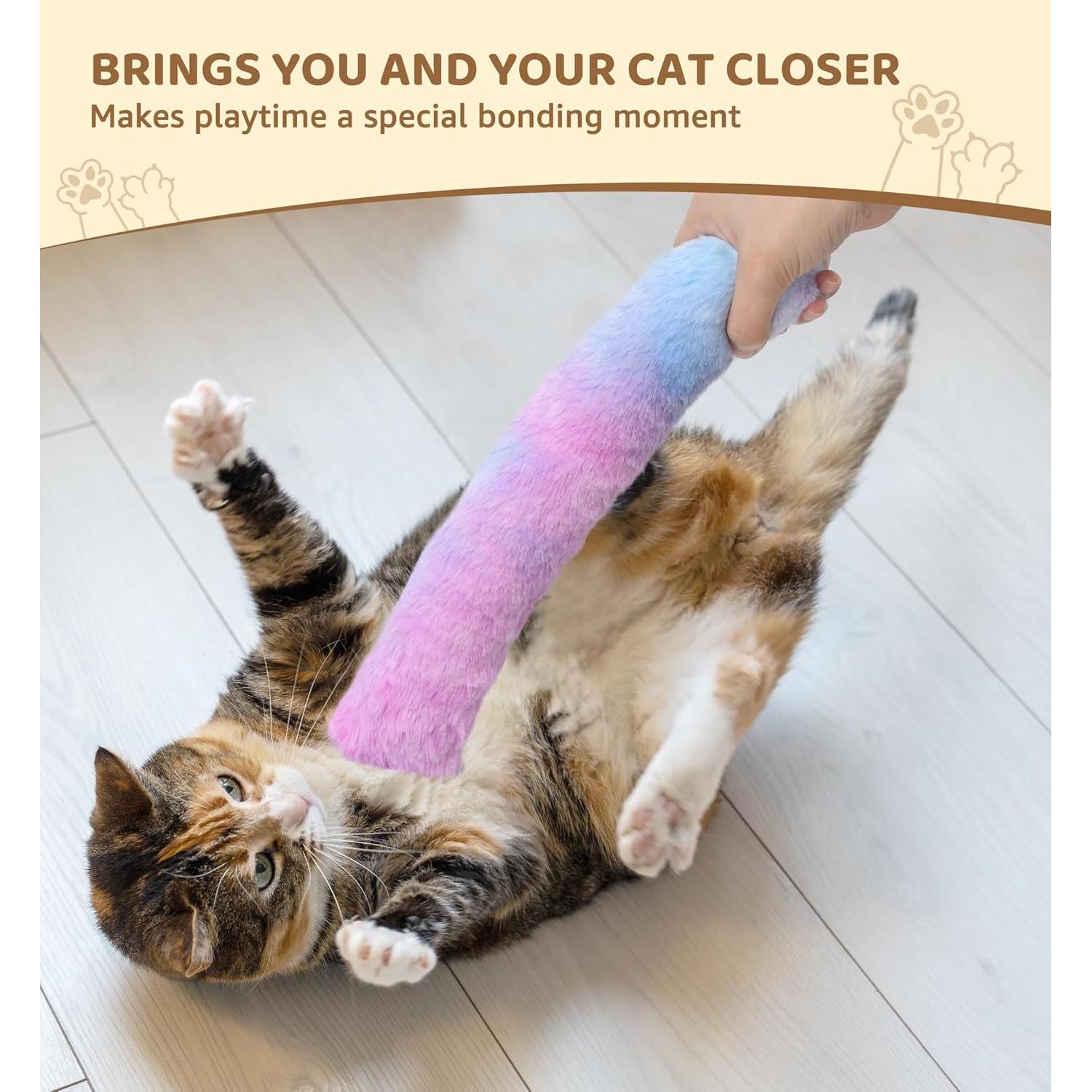 Paquete de 3 Almohadas Juguete para Gatos IPTPAS - Hierba Gatera