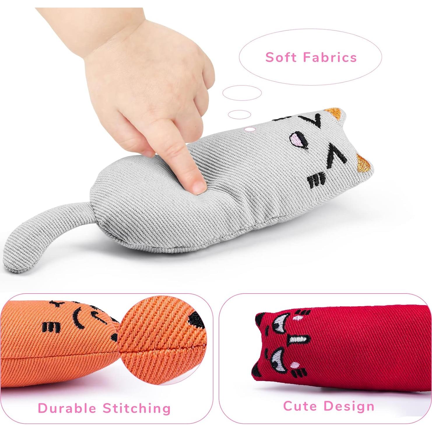 Juguetes para Gatos Legendog 5 Pcs con Hierba Gatera