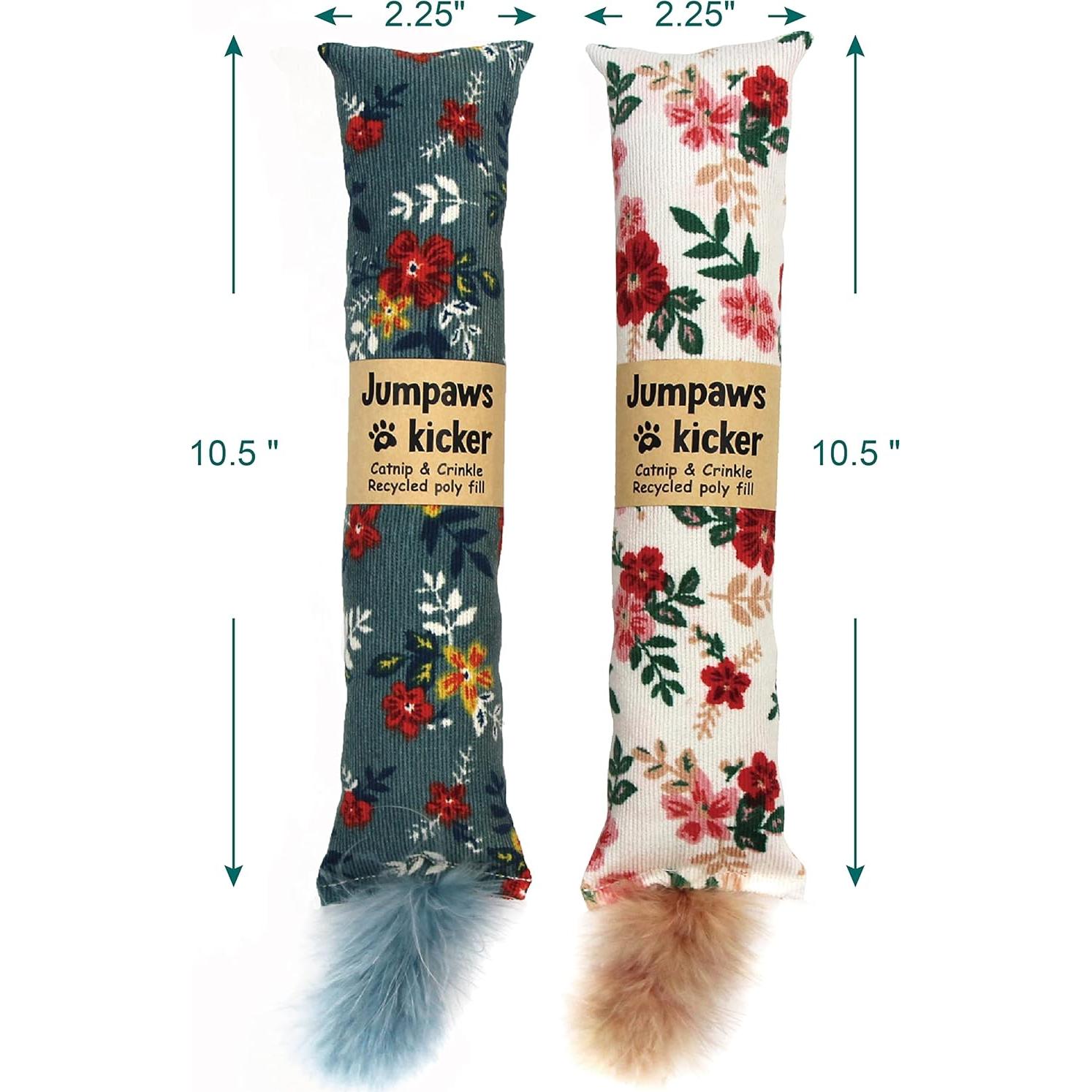 Paquete de 2 Juguetes Interactivos para Gato Jumpaws Floral