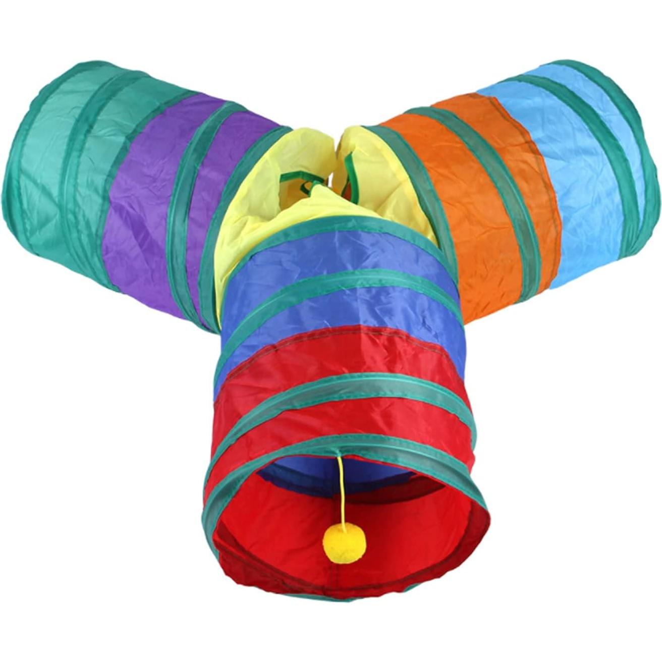 Kit de Juguetes para Gatos ISMARTEN 32 Piezas con Túnel