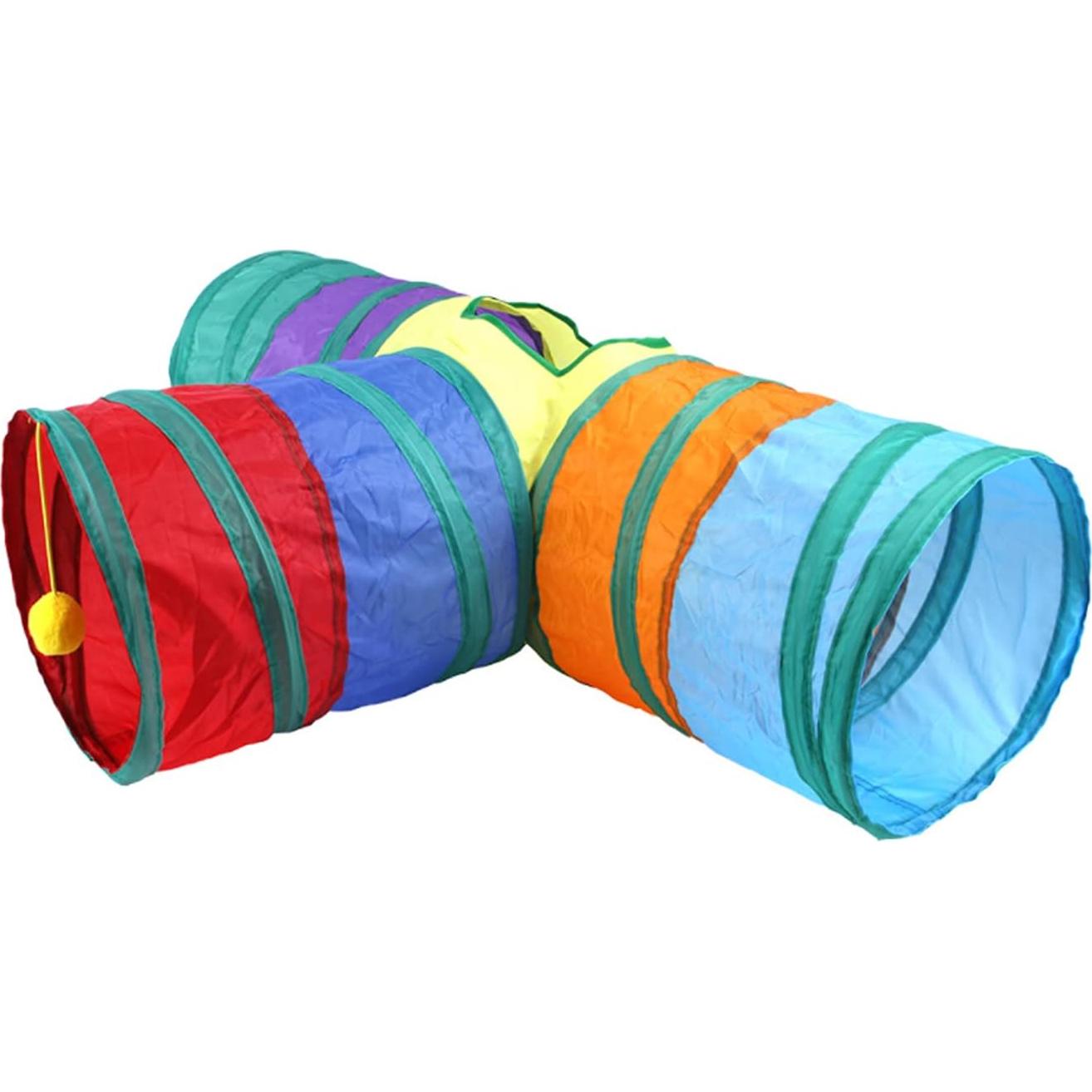 Kit de Juguetes para Gatos ISMARTEN 32 Piezas con Túnel