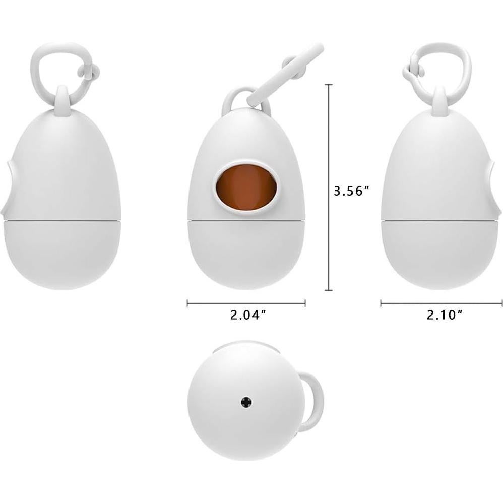 Dispensador de Bolsas para Desechos de Perro TUG Blanco con 240 Bolsas