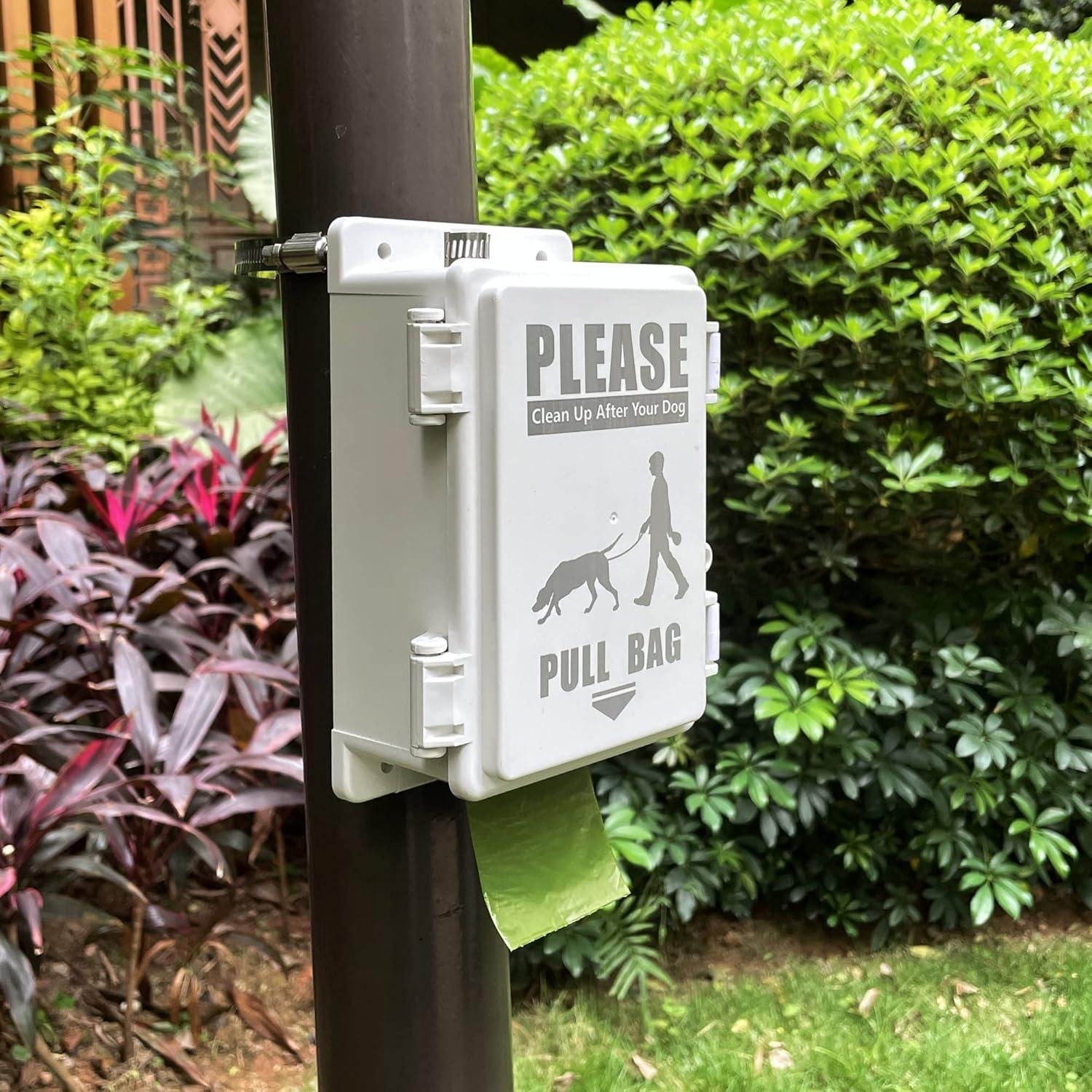 Dispensador de bolsas para excremento de perro Vanqou, a prueba de agua