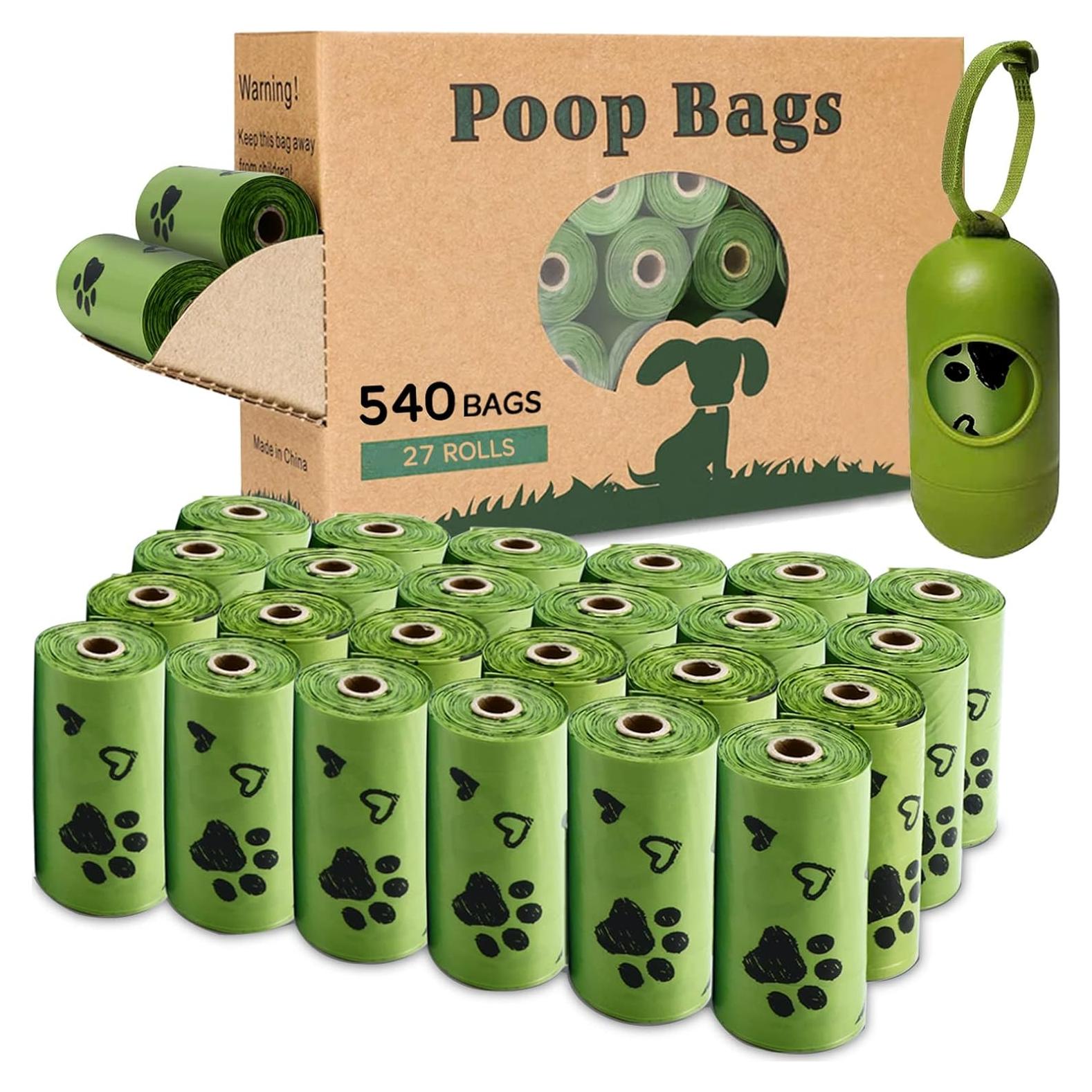 Bolsas Biodegradables para Excremento de Perro Yingdelai 540 Cuentas