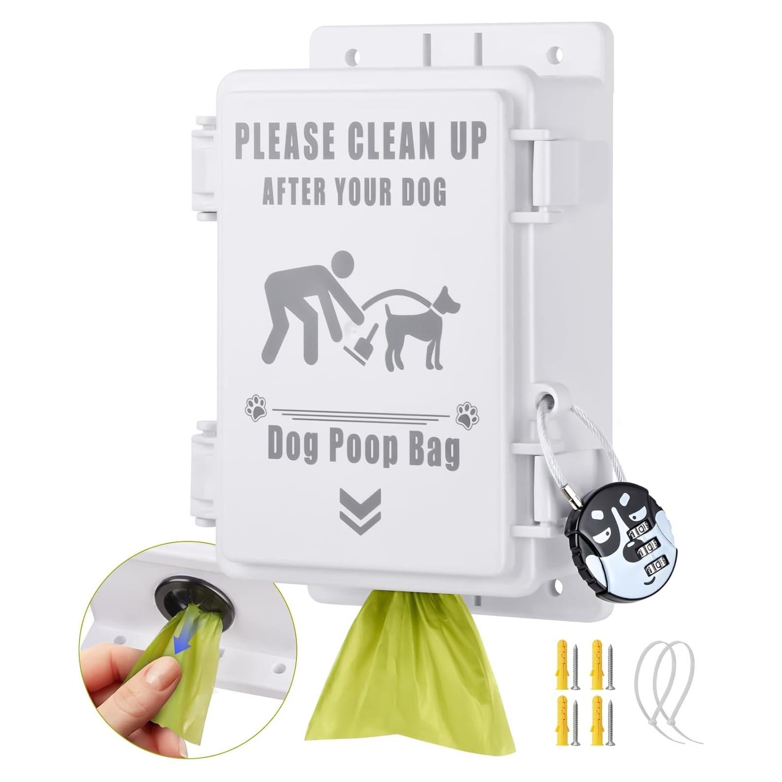 Dispensador de Bolsas para Perros STAYPOT Montable en Pared
