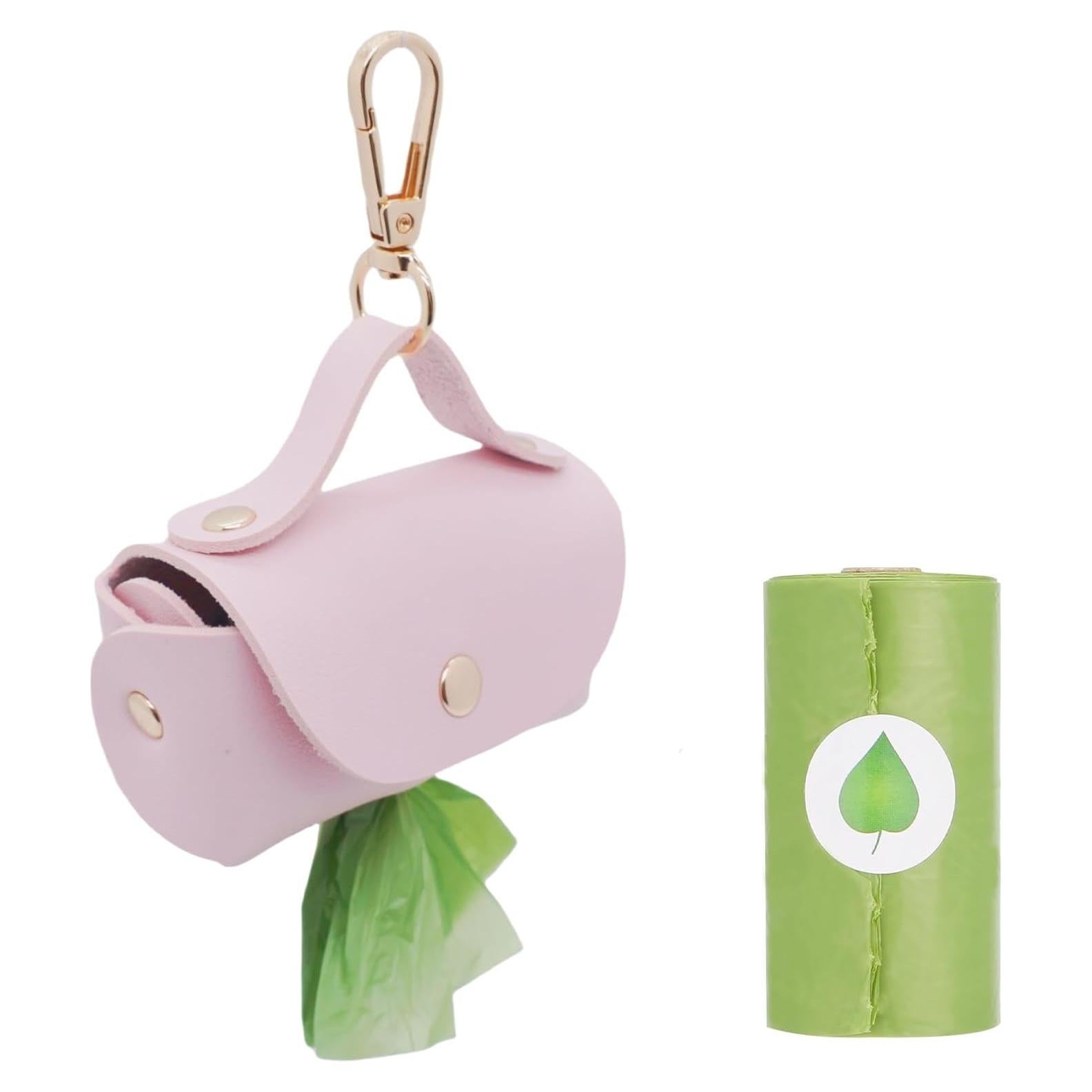 Dispensador de Bolsa de Excremento para Perros ENWIQUE Rosa