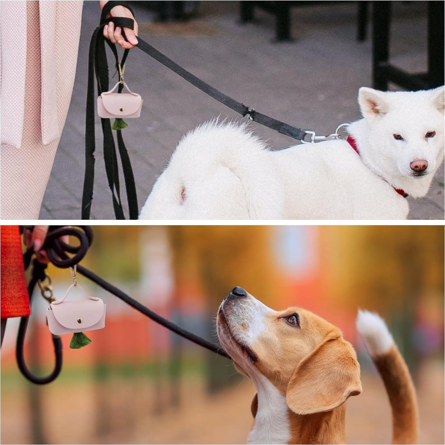 Dispensador de Bolsa de Excremento para Perros ENWIQUE Rosa