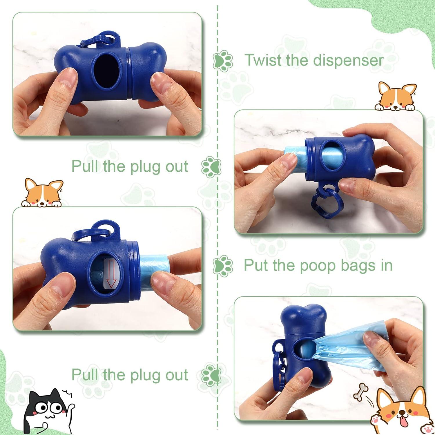 Dispensador de Bolsas de Excremento para Perros PerKoop 80 Piezas