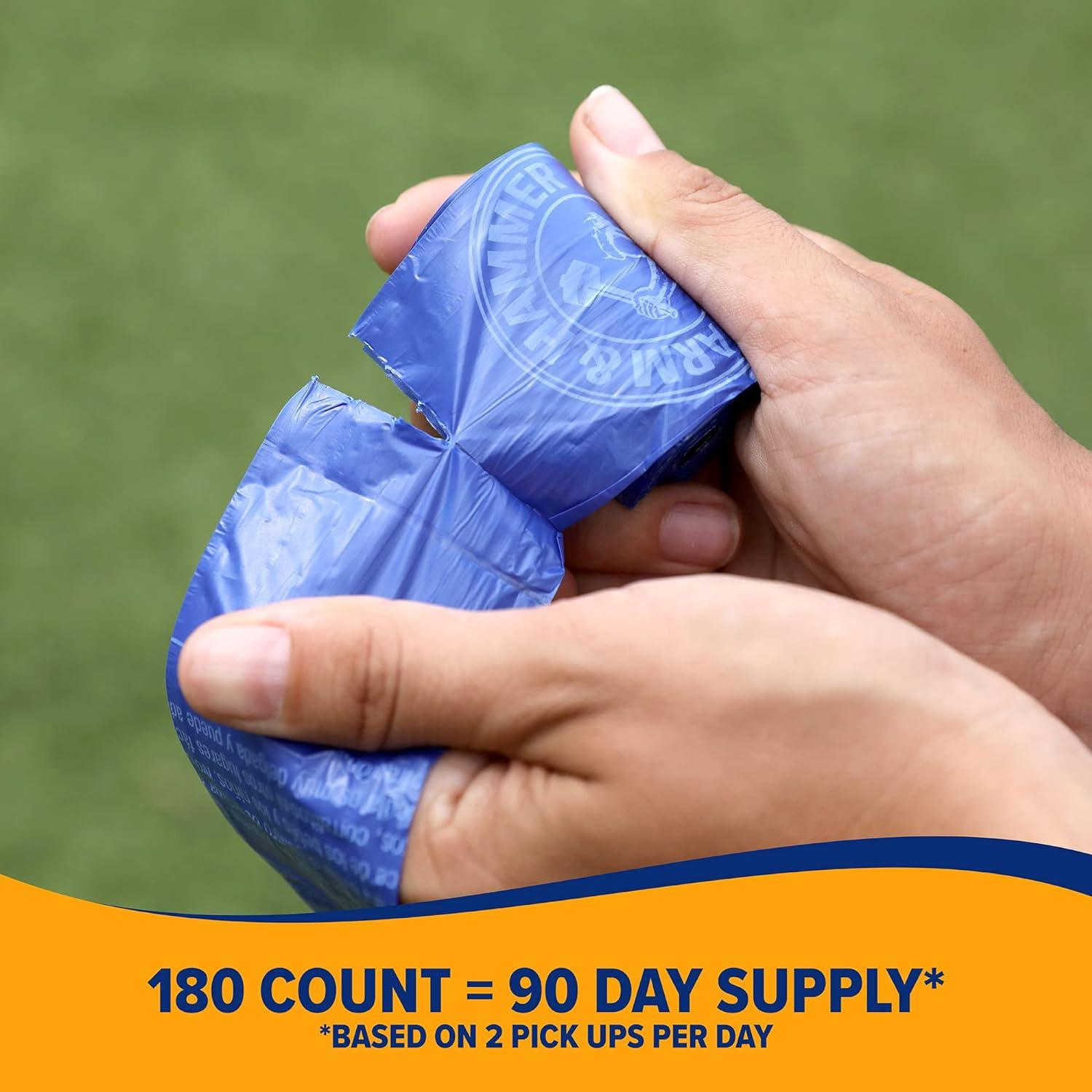 Bolsas Desechables para Excremento de Perro Arm & Hammer 180 Unidades