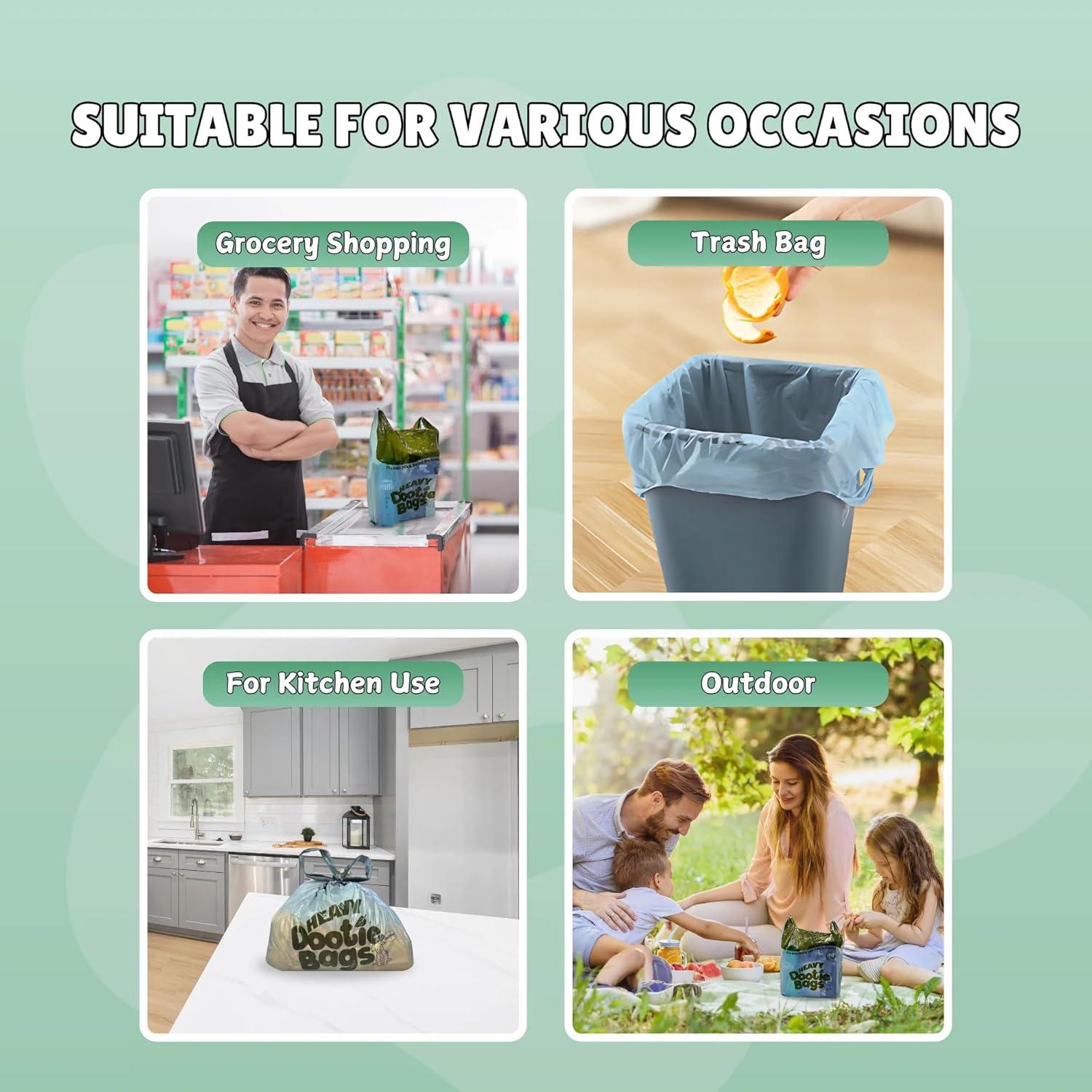 Bolsas Dootie Pesadas GoGo Stik - 100 Unidades 45.7x27.9cm