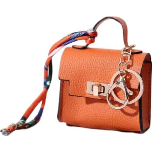 Soporte para bolsas de excremento de perro Everything Chic Naranja