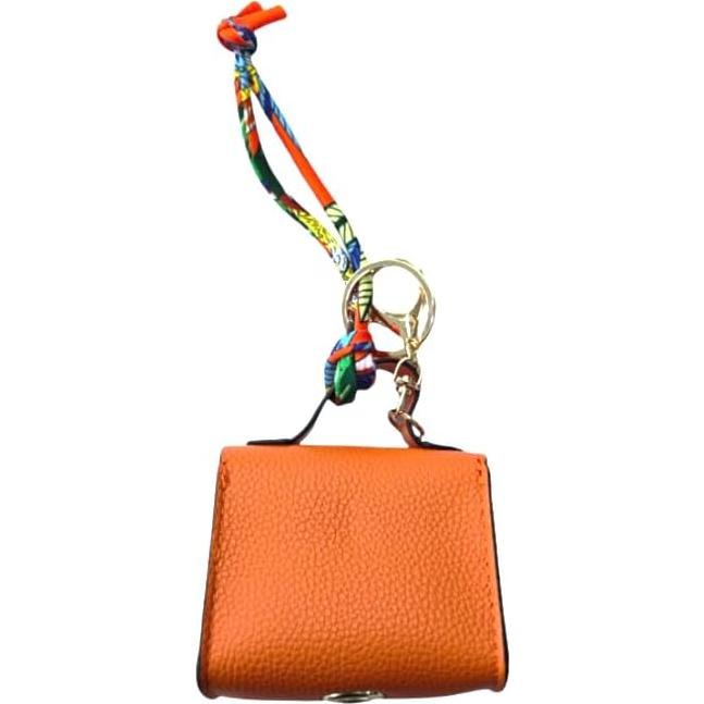Soporte para bolsas de excremento de perro Everything Chic Naranja