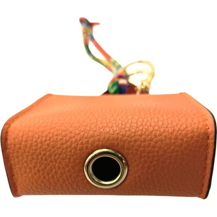 Soporte para bolsas de excremento de perro Everything Chic Naranja