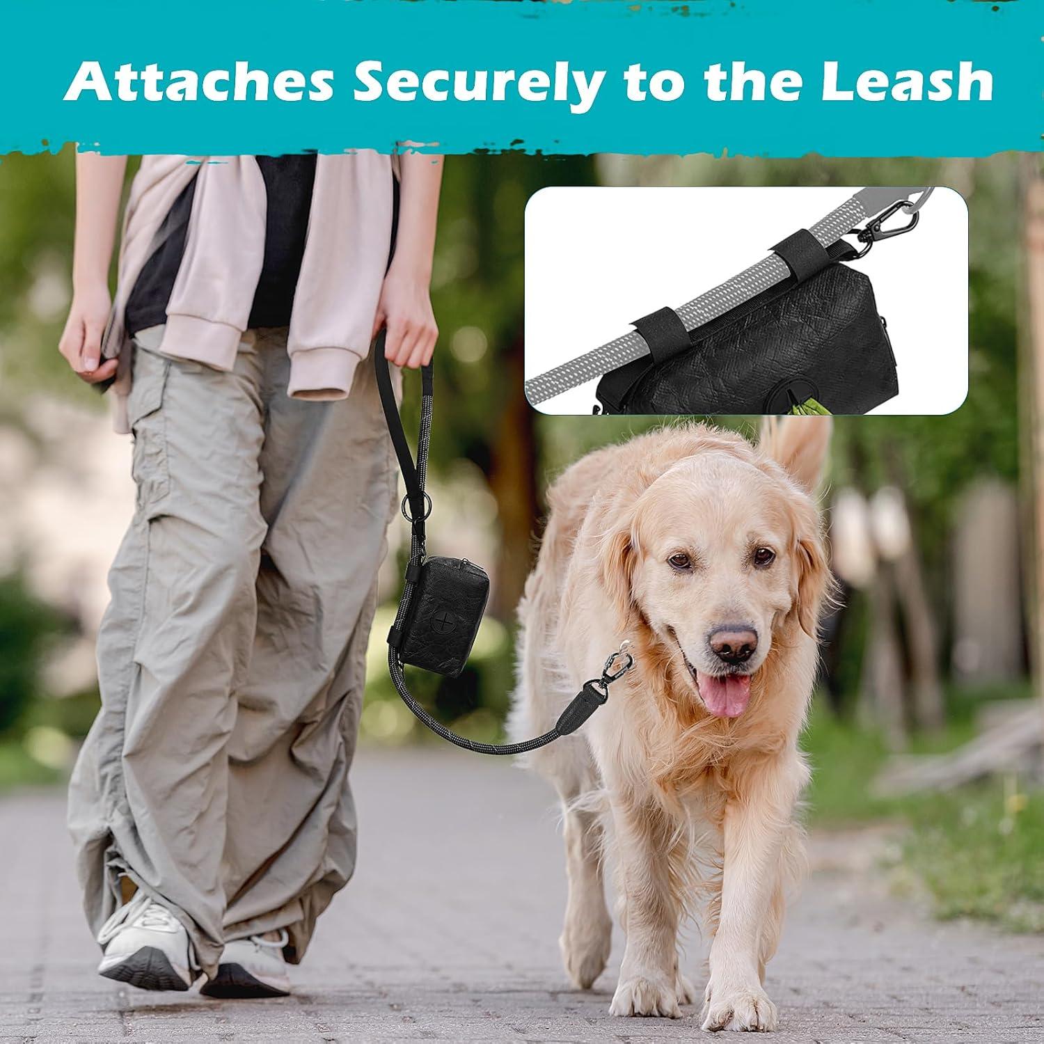 Dispensador de Bolsas de Excremento para Perros PetBonus Negro