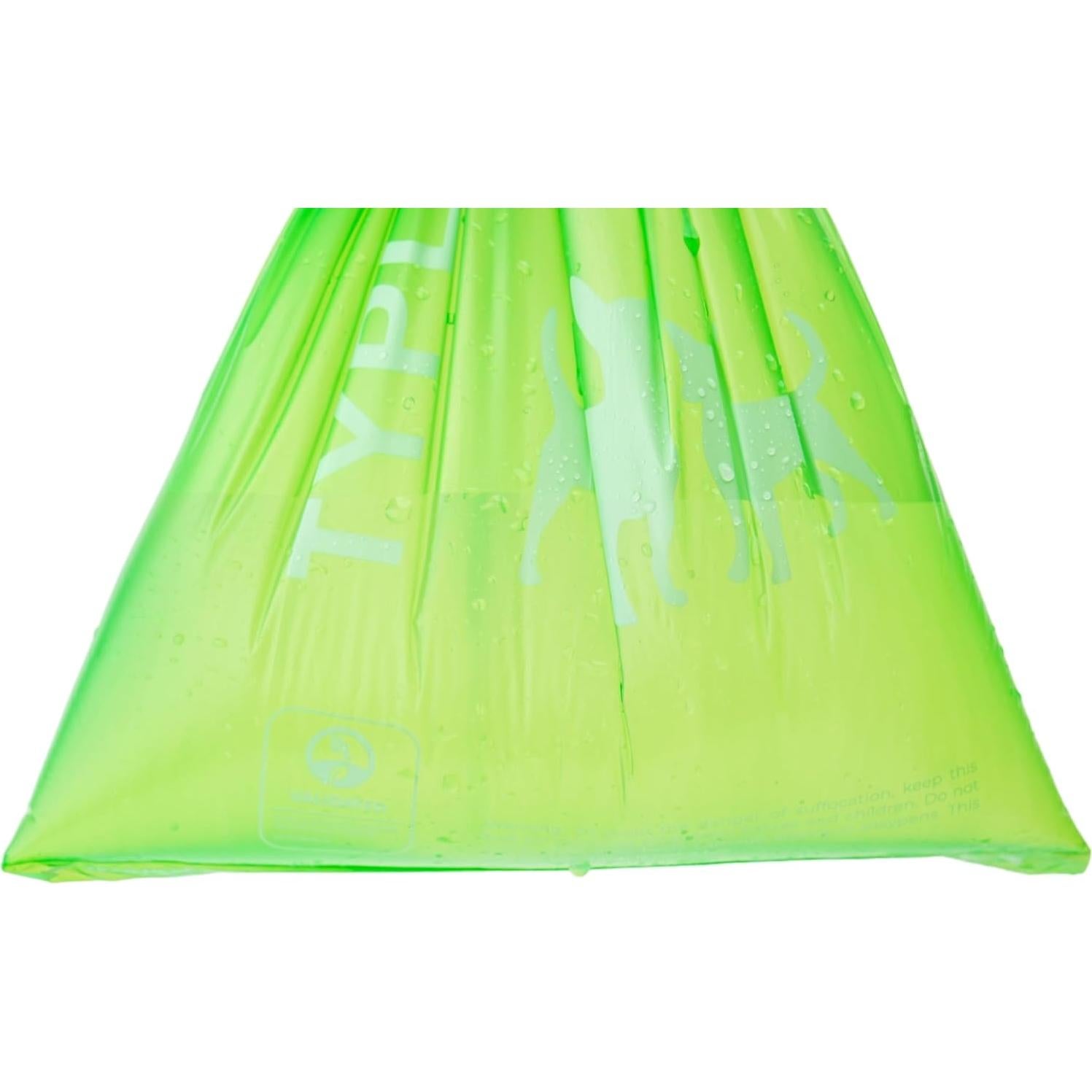 Bolsas de Desechos para Perros Typlastics 270 Unidades Verde Lima