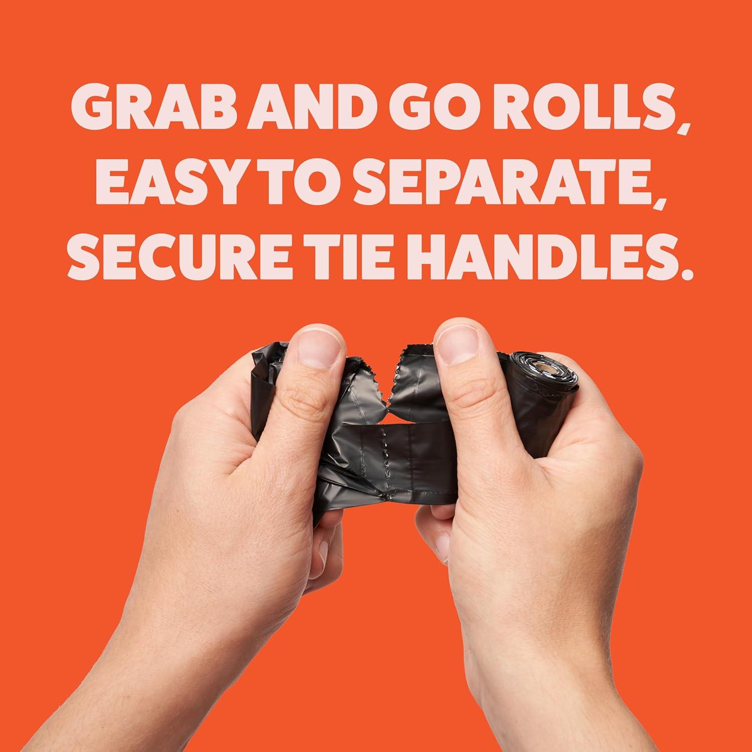 Bolsas de Poop para Perros Tuff Pets - 160 Unidades Extra Gruesas