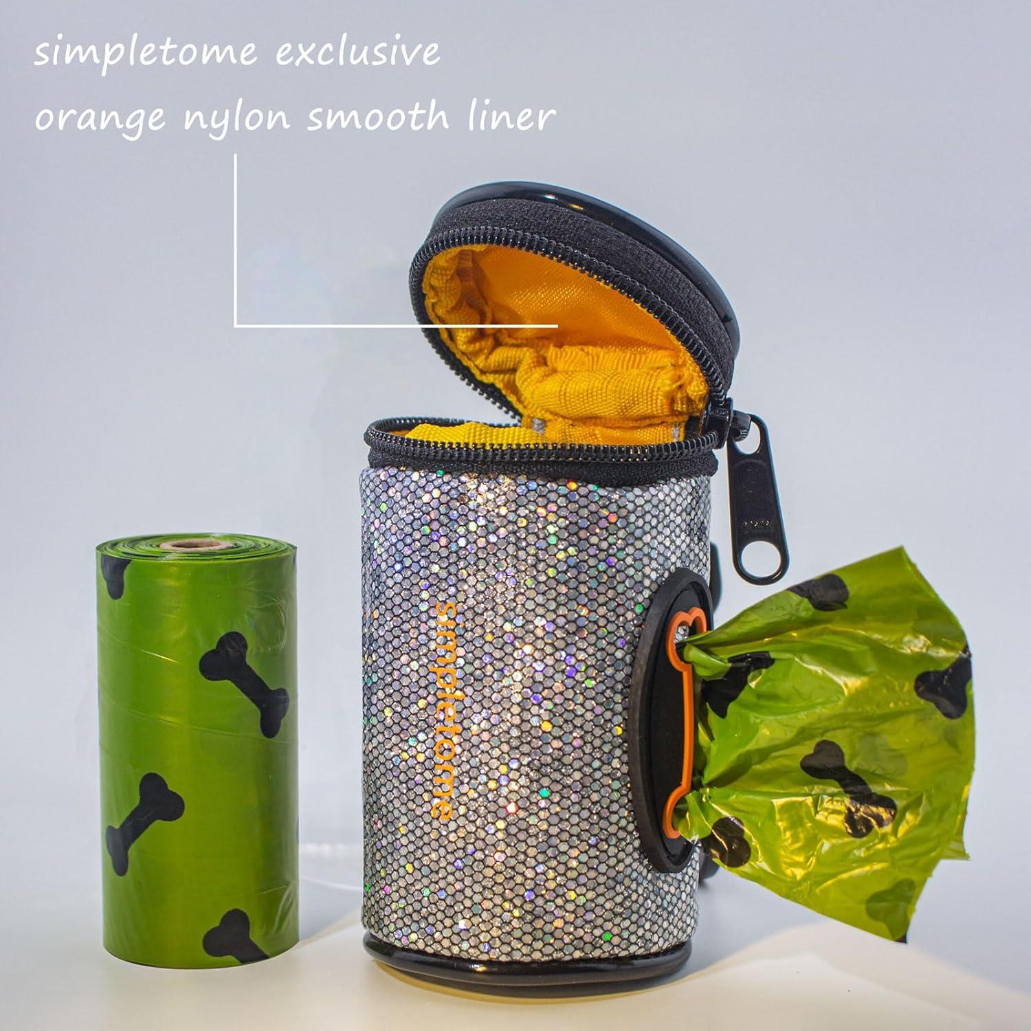 Dispensador de bolsas para excrementos de perro simpletome impermeable