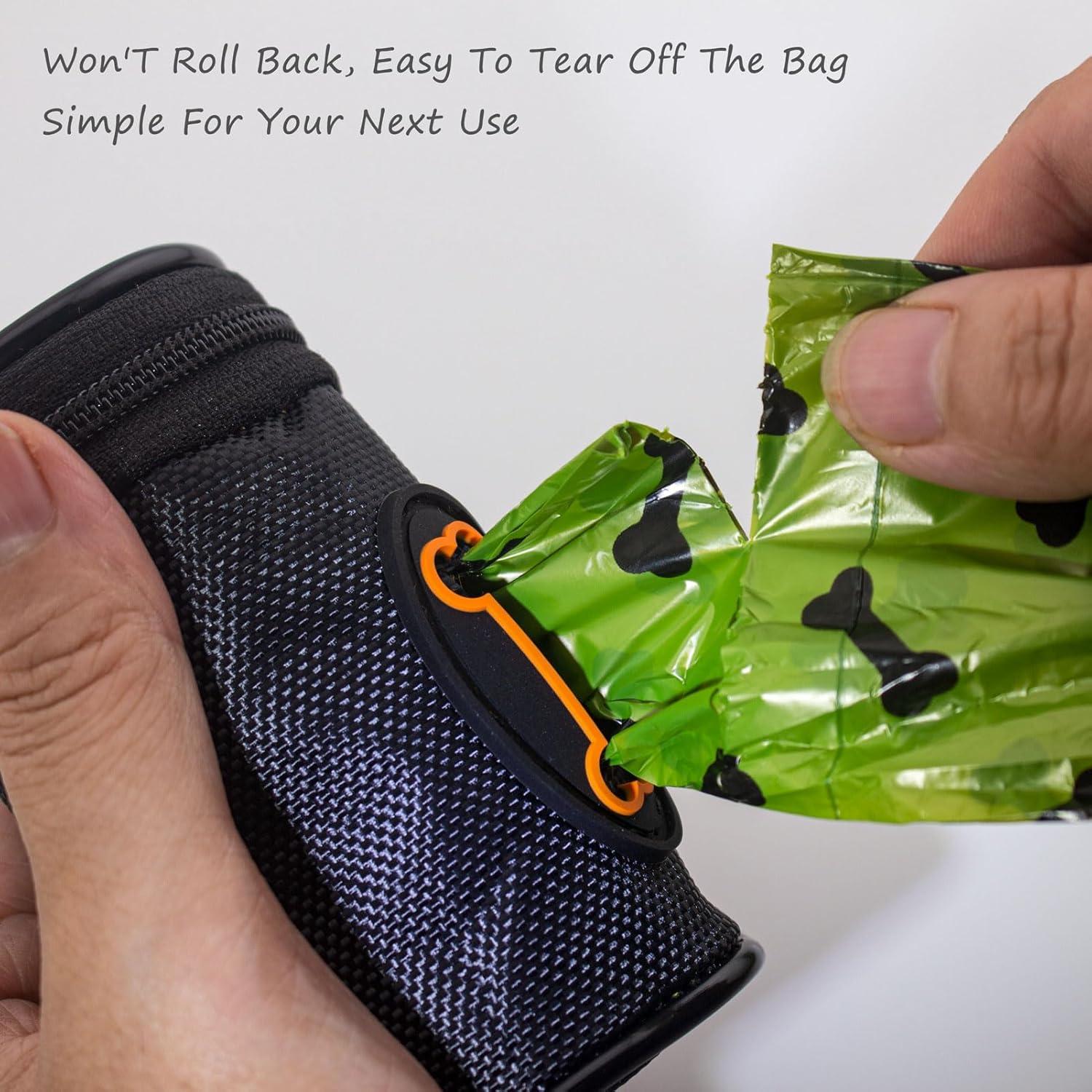 Dispensador de bolsas para excrementos de perro simpletome impermeable