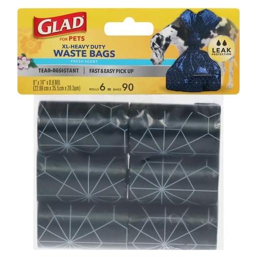 Bolsas de Desechos para Perros Glad for Pets 90 Unidades Aroma Fresco
