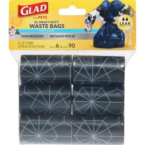 Bolsas de Desechos para Perros Glad for Pets 90 Unidades Aroma Fresco