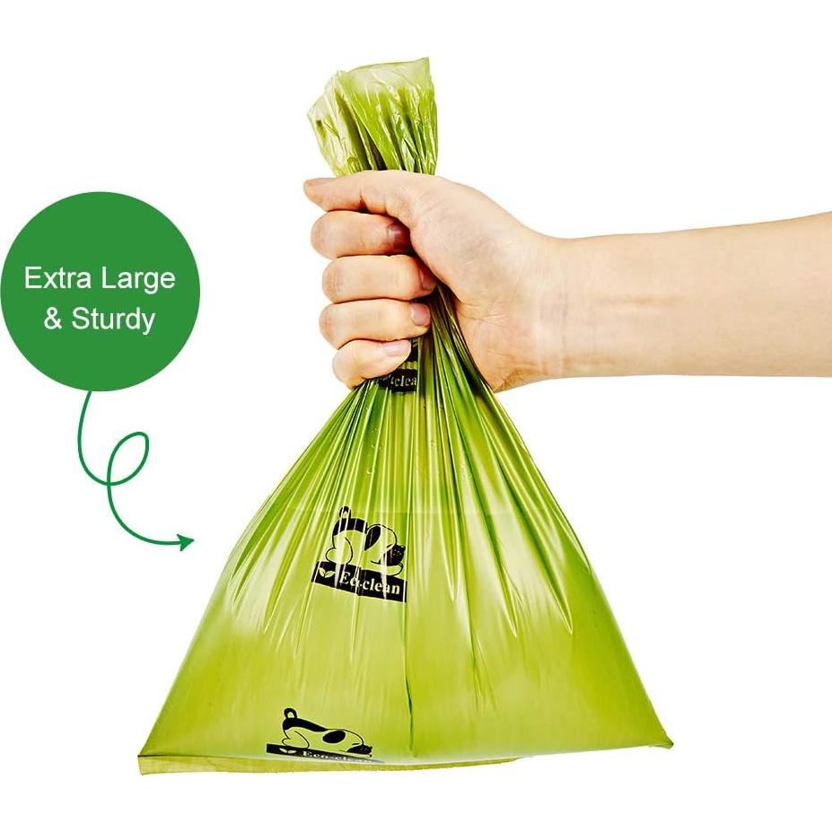 Bolsas de Excremento de Perro ECO-CLEAN 900 Unidades Sin Fragancia