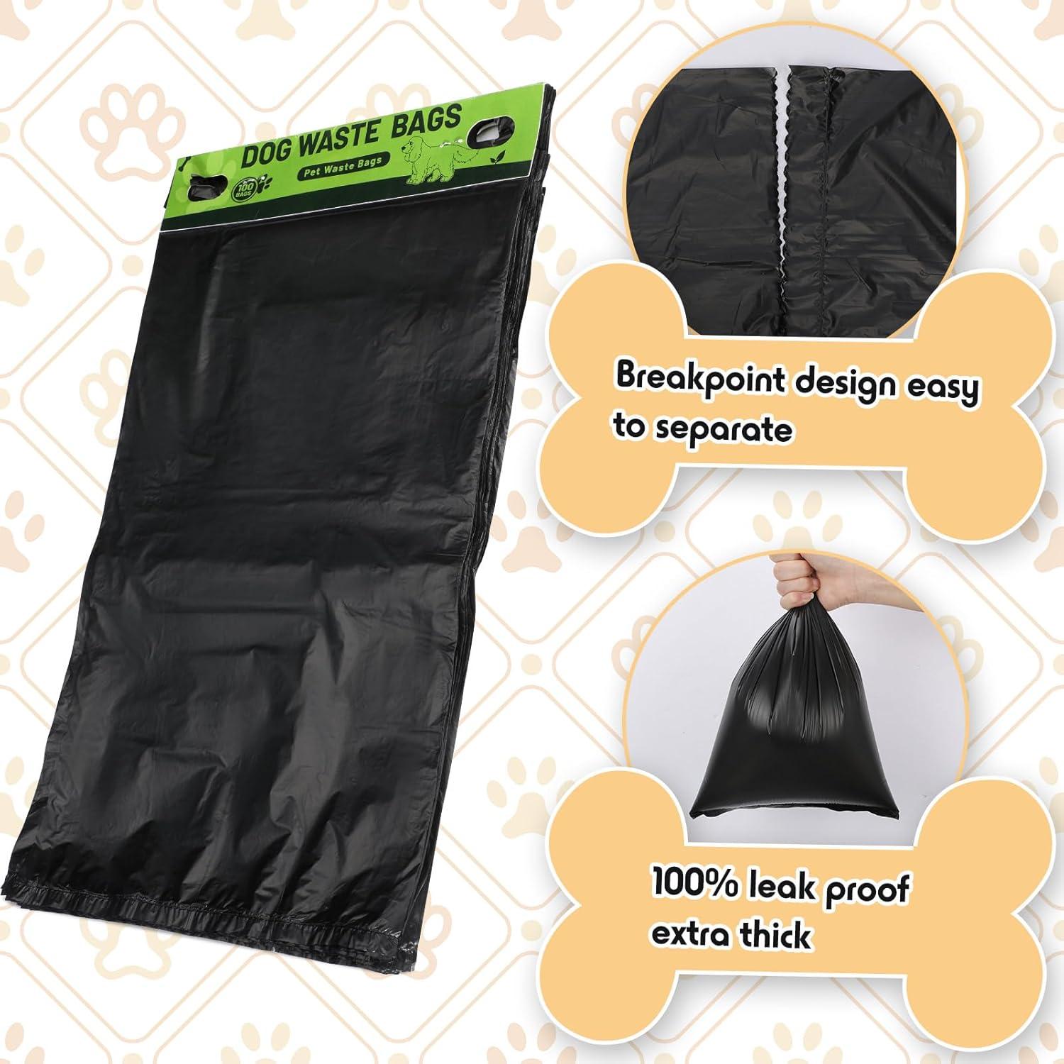 Bolsas de Desechos para Perros Ireer 1000 Pcs a Prueba de Fugas