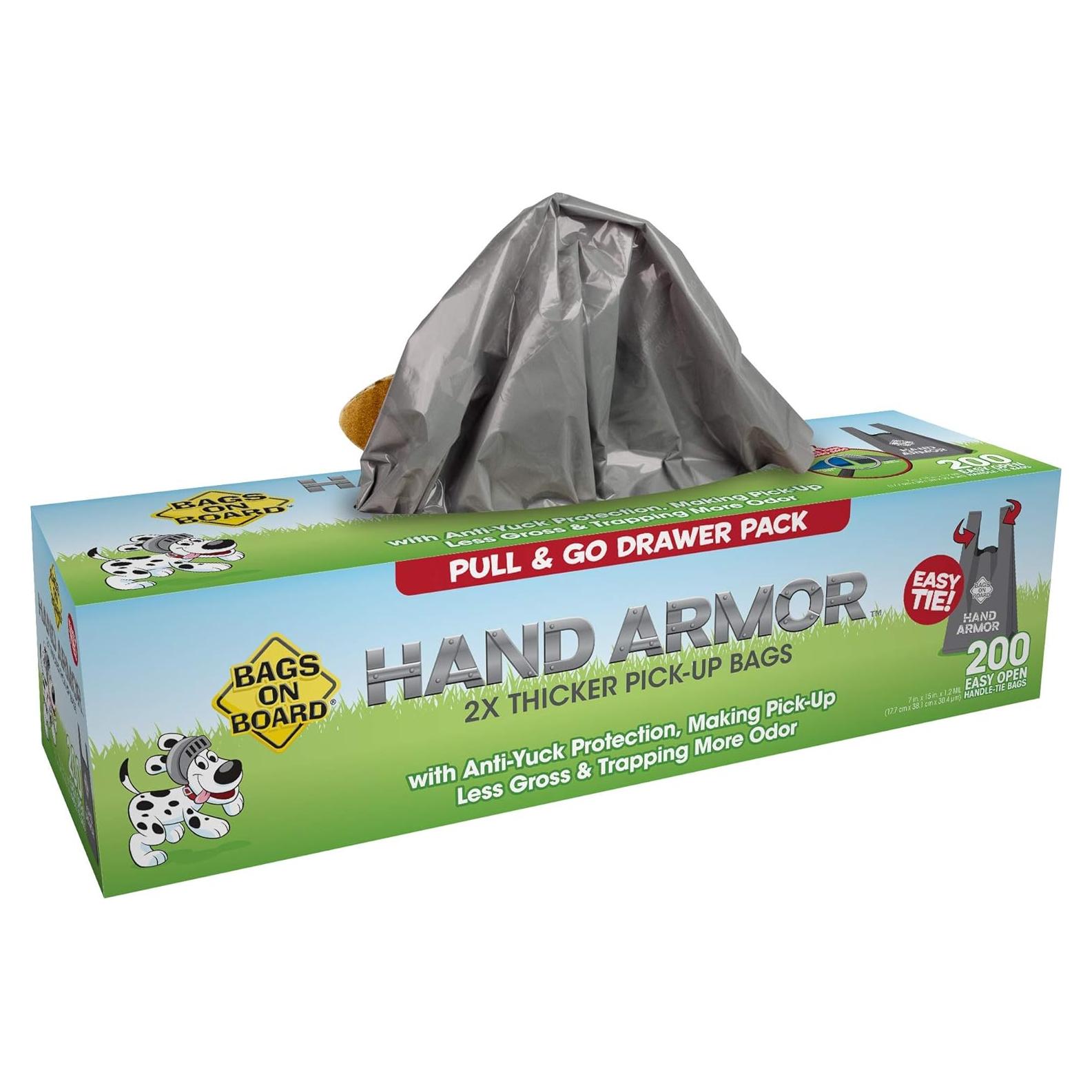 Bolsas de Desechos para Perros Bags on Board - 200 Unidades Extra Gruesas