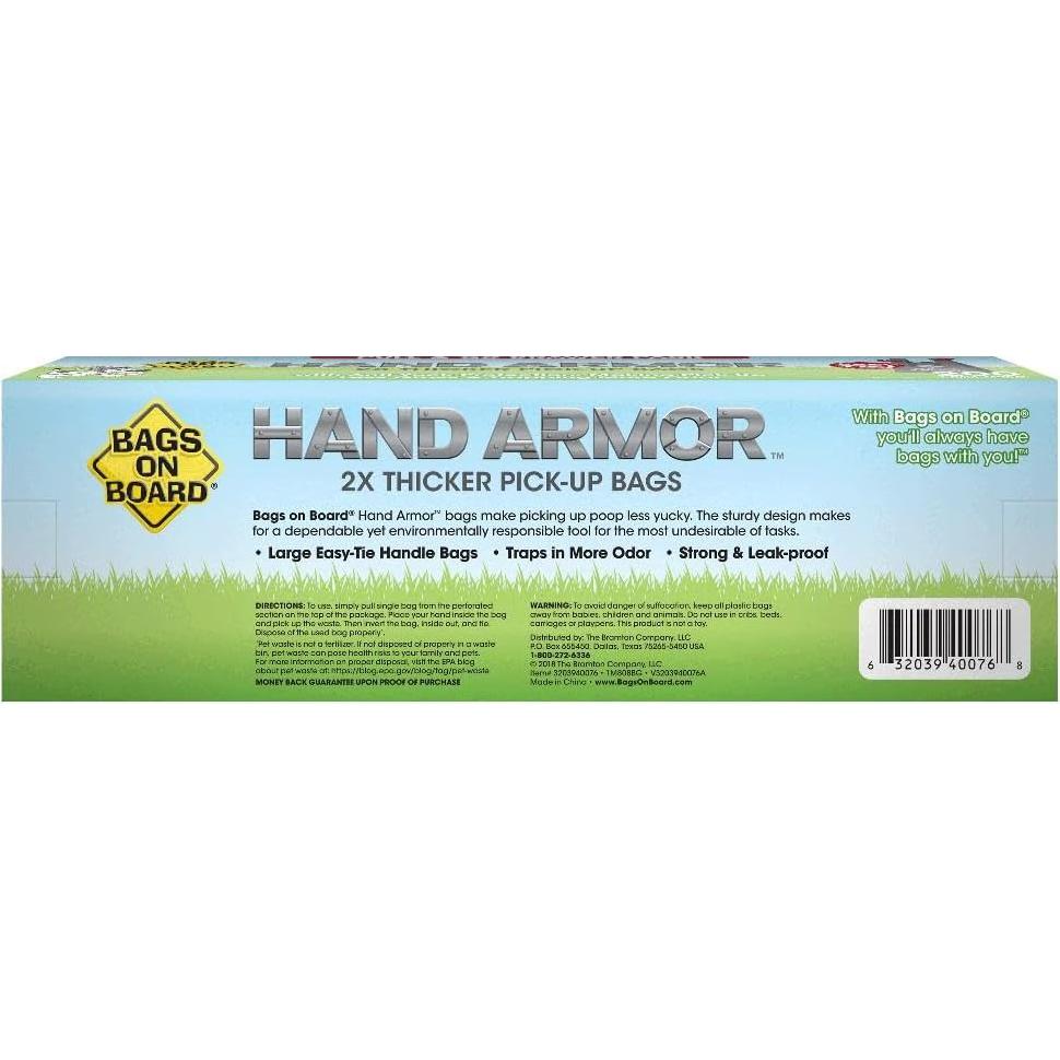 Bolsas de Desechos para Perros Bags on Board - 200 Unidades Extra Gruesas