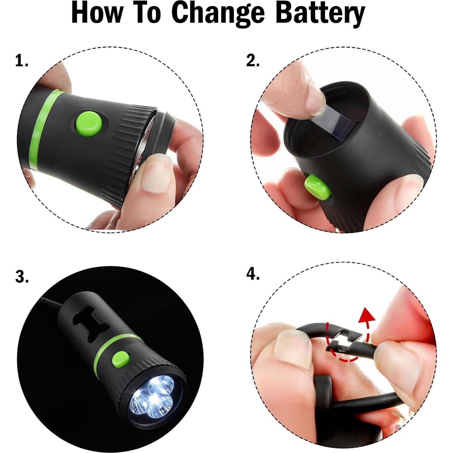 Dispensador de Bolsas de Excremento de Perro Mudder con Linterna LED - 2 Piezas