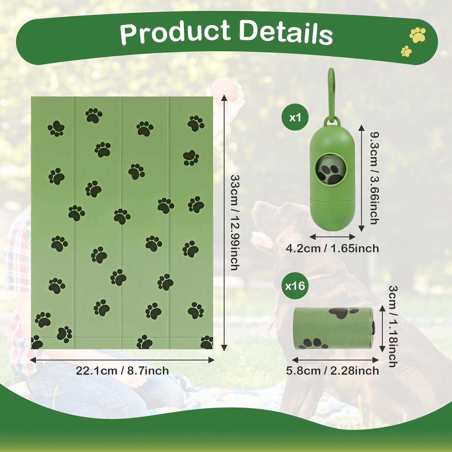 Bolsas Biodegradables para Desechos de Mascotas Lemical 240 Unidades