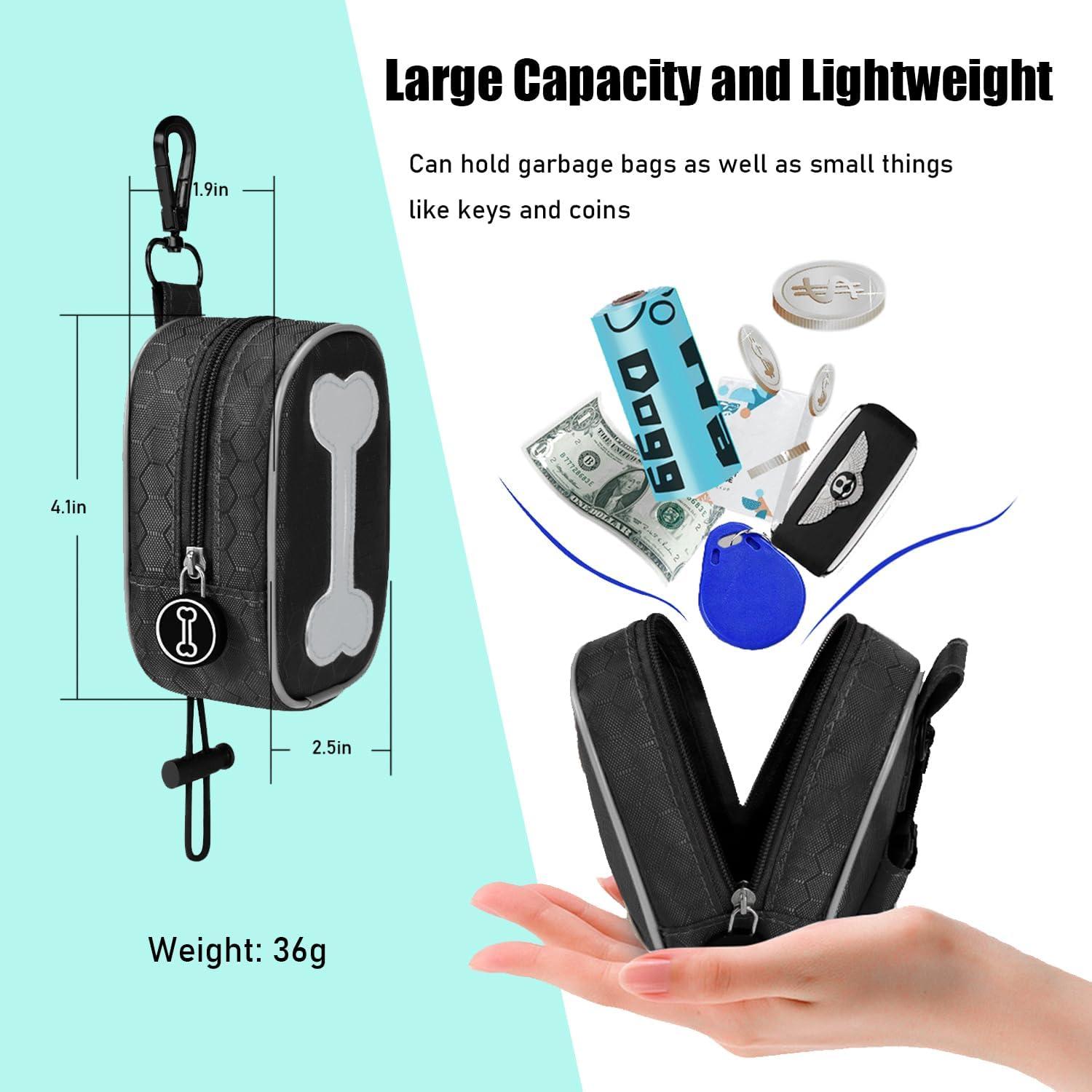 Dispensador de bolsas de excremento de perro Eskopily 10.4x6.4cm